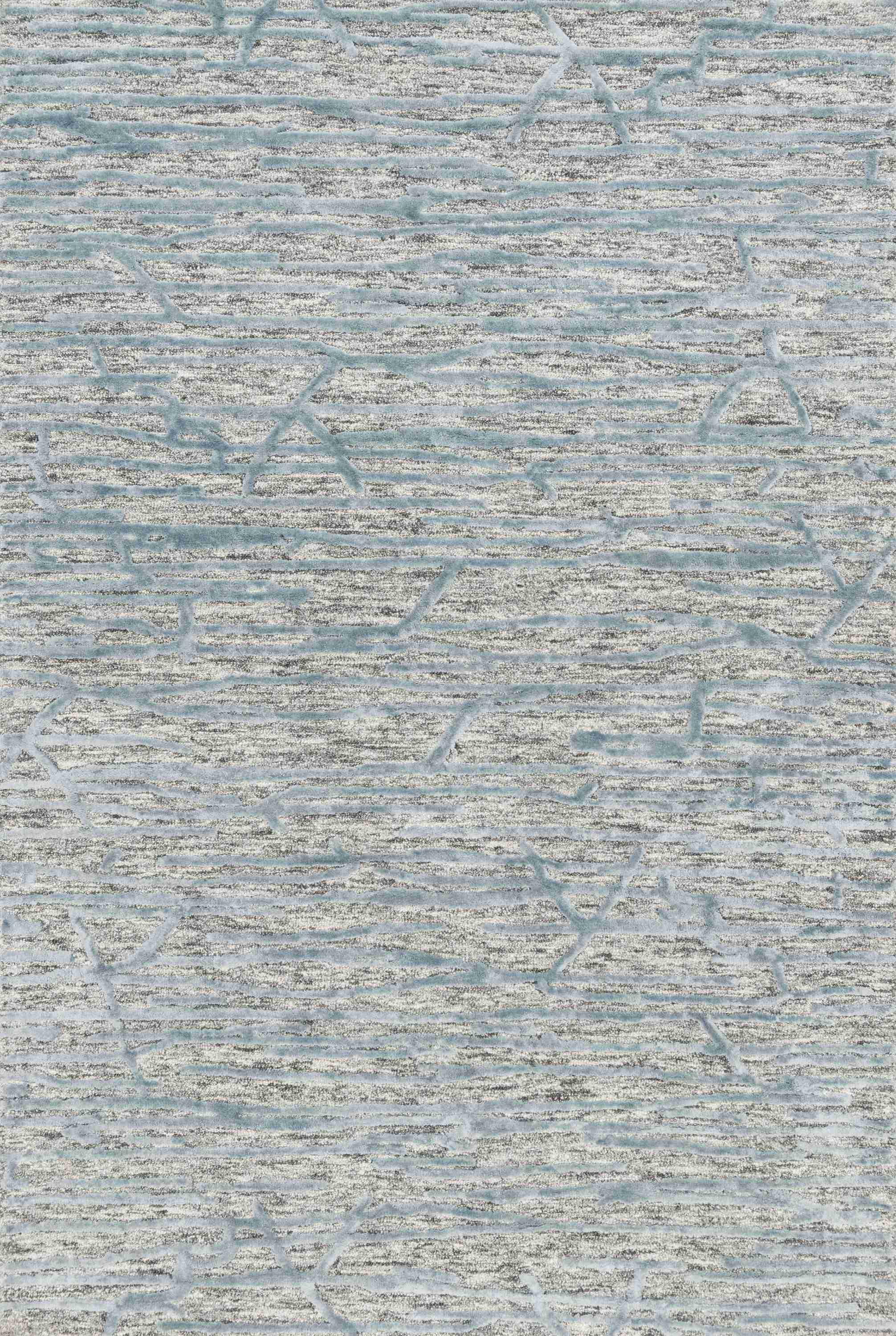 Juneau Grey / Blue Rug - Image 1