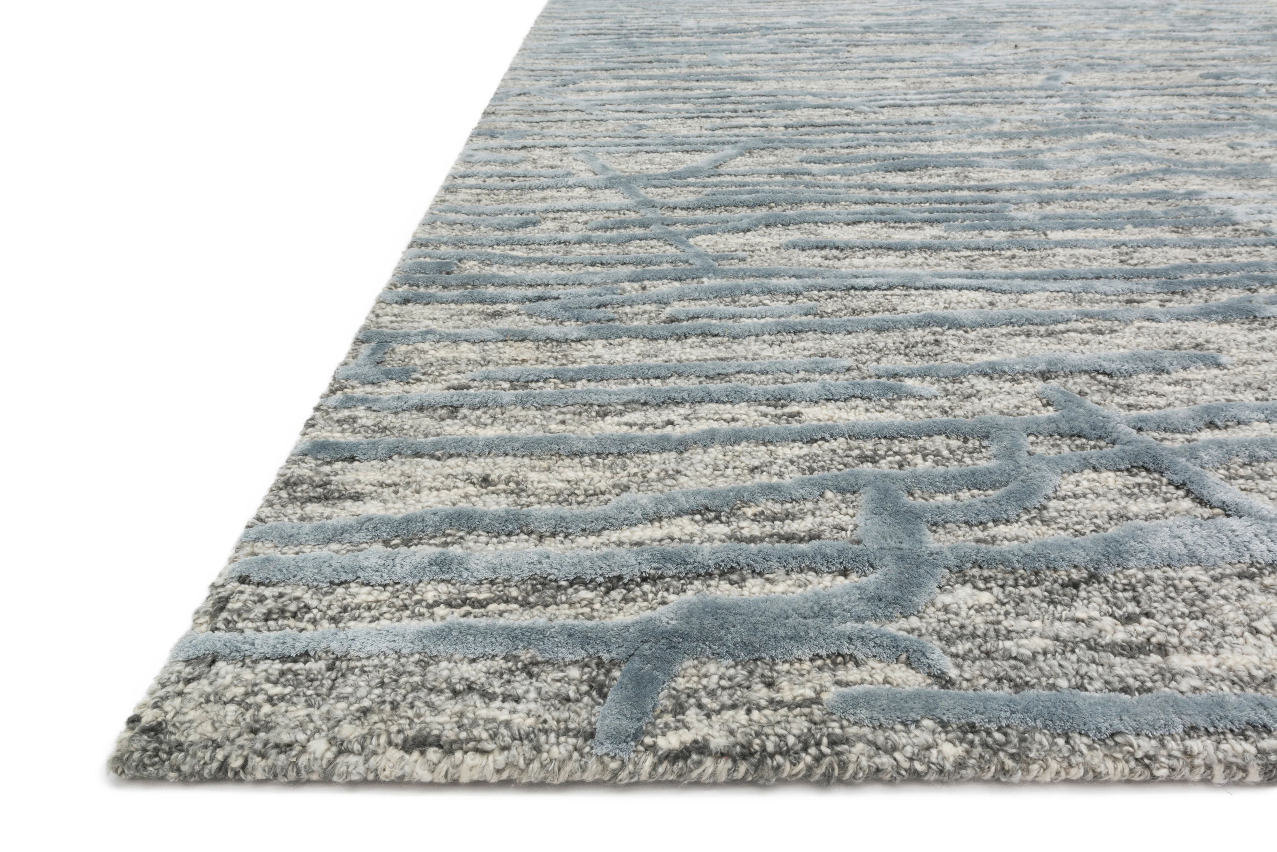 Juneau Grey / Blue Rug - Image 2