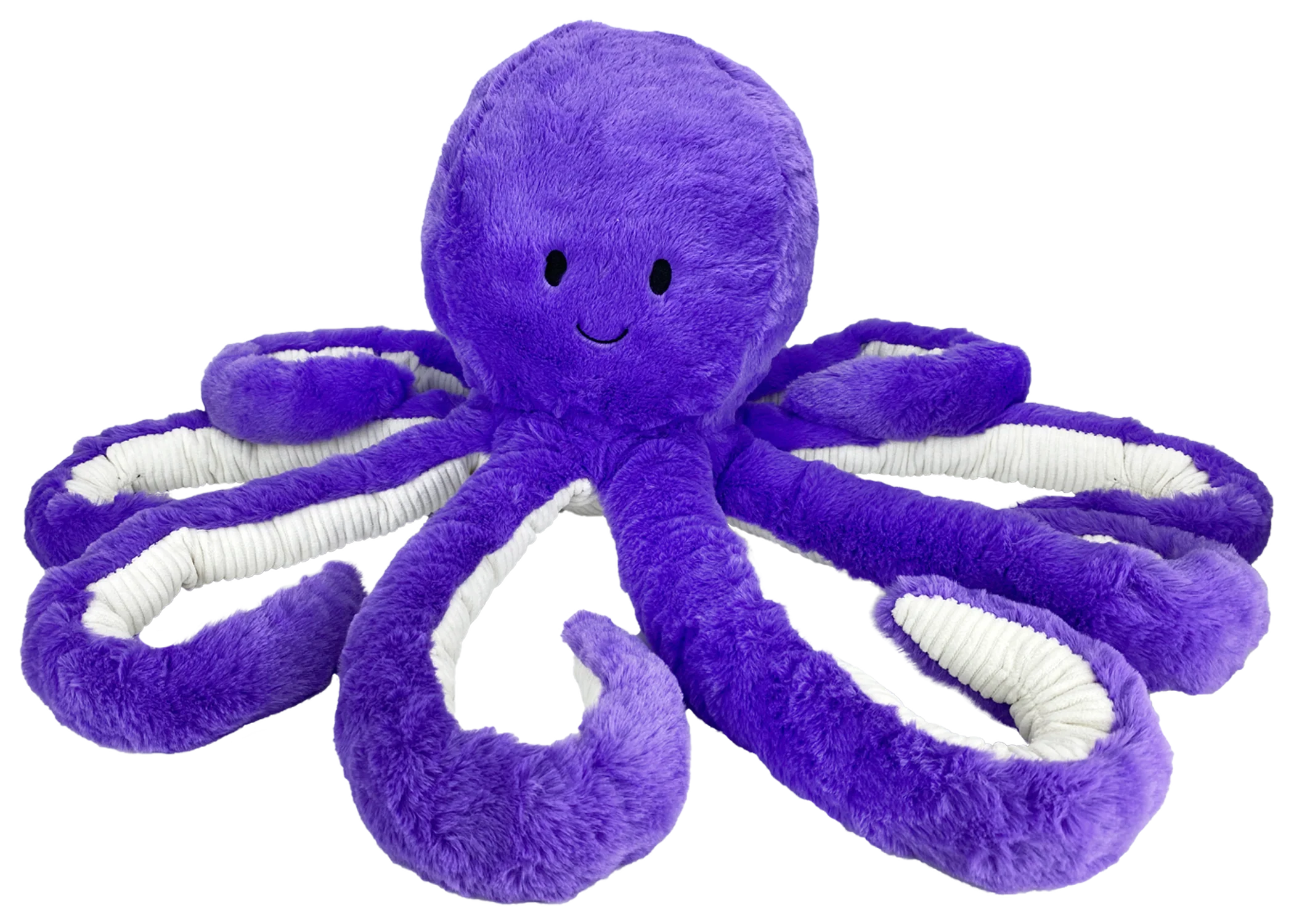 Multipet Plush Dog Toy Jumbo Octopus 24in - Image 1