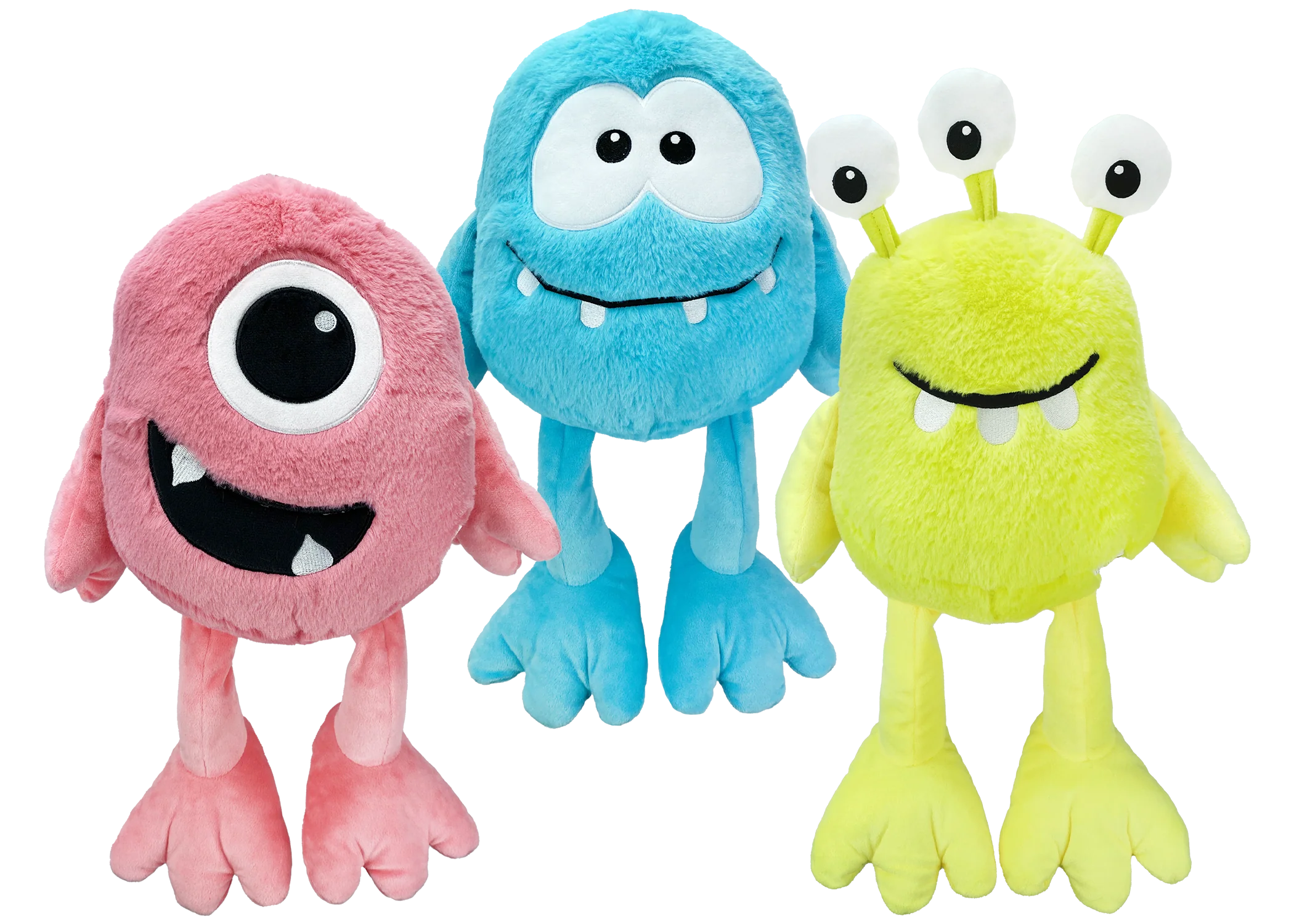 Multipet Plush Dog Toy Jumbo Monsters 18in Assorted - Image 1