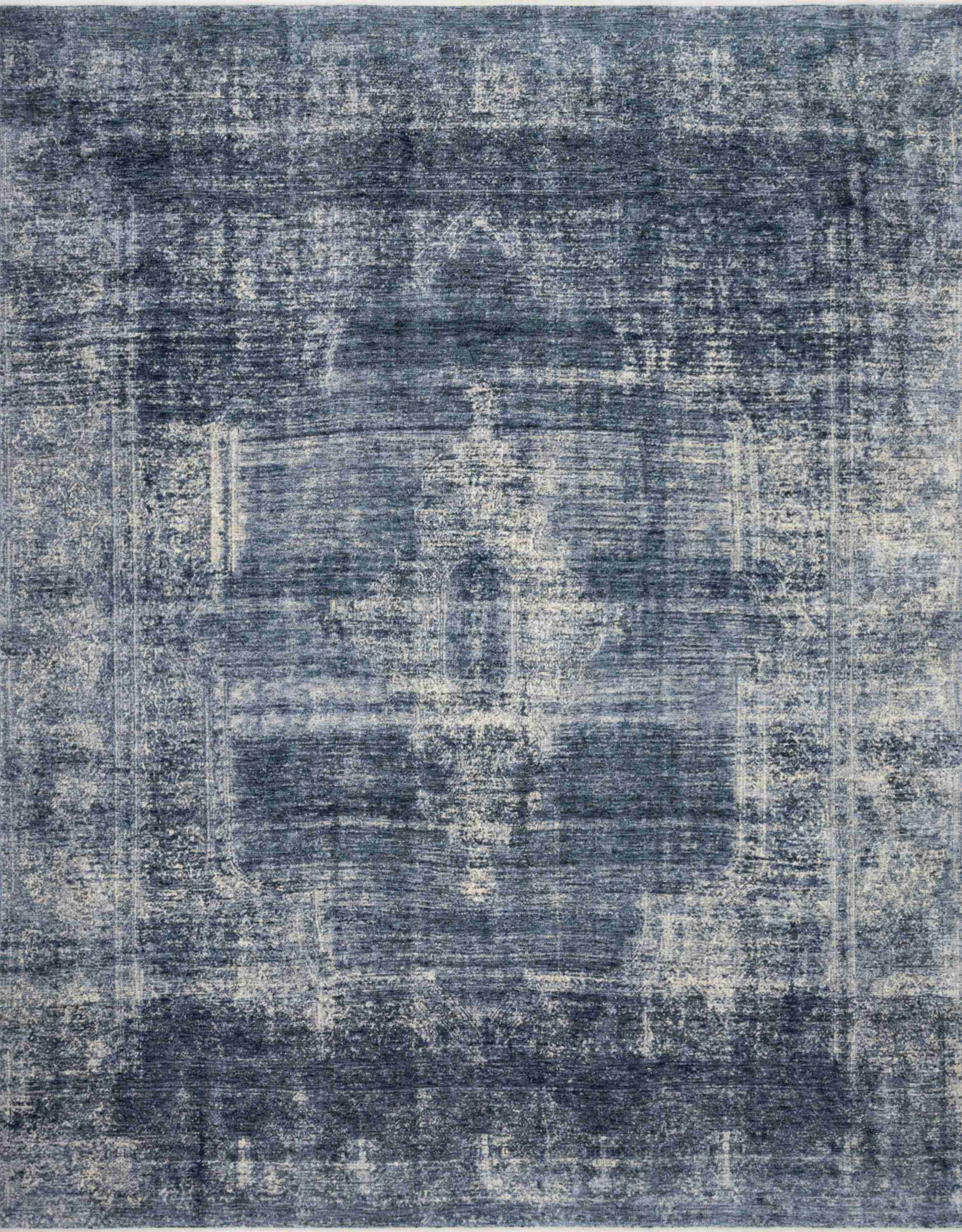 Magnolia Home by Joanna Gaines x Loloi Kennedy Denim / Denim Rug - Image 1