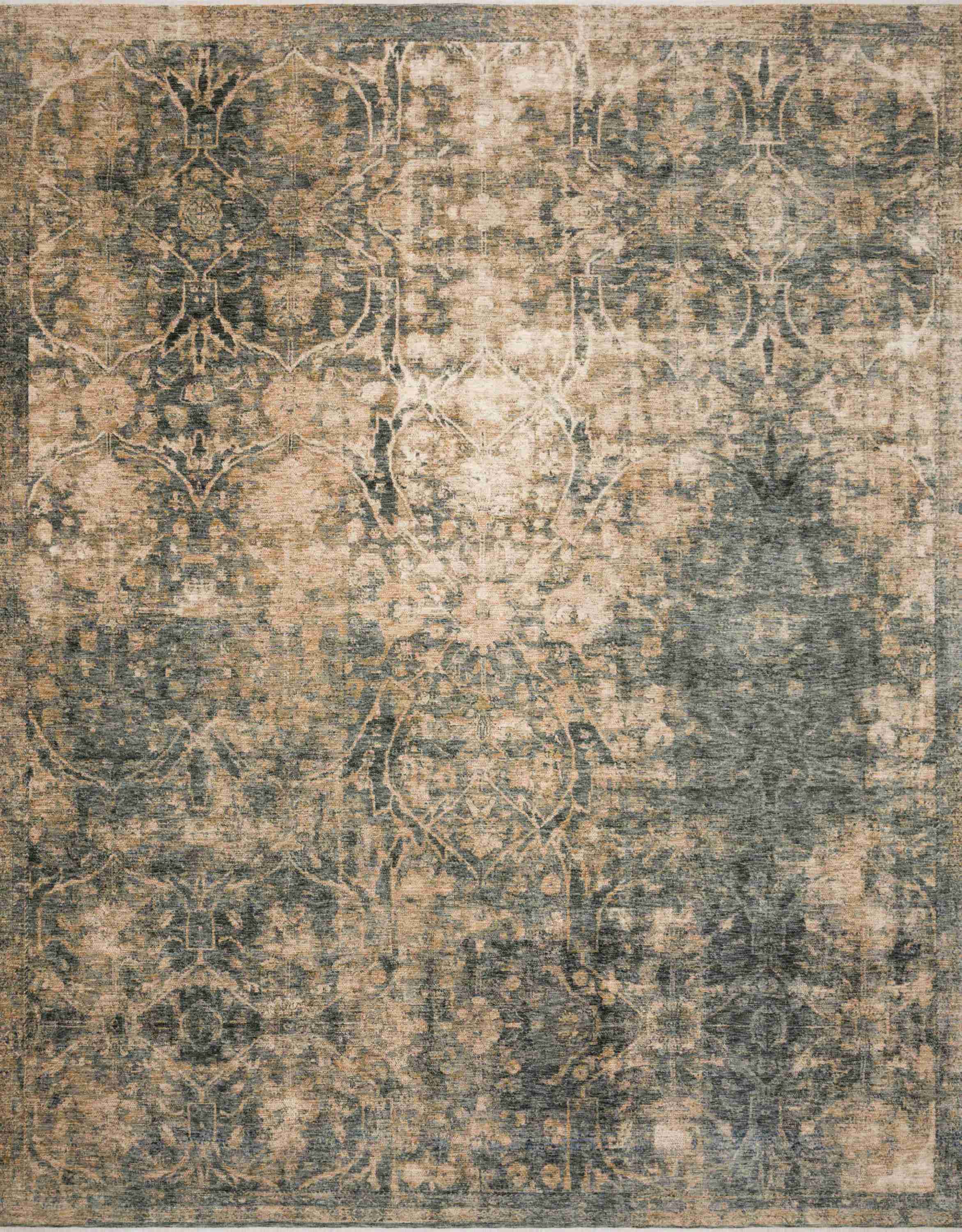 Magnolia Home by Joanna Gaines x Loloi Kennedy Lagoon / Sand Rug - Image 1