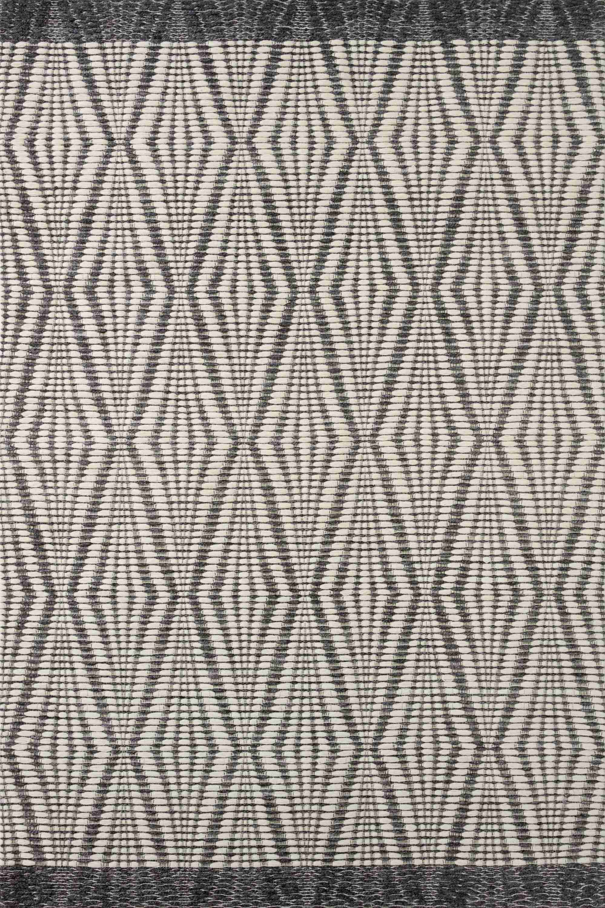Kenzie Ivory / Charcoal Rug - Image 1