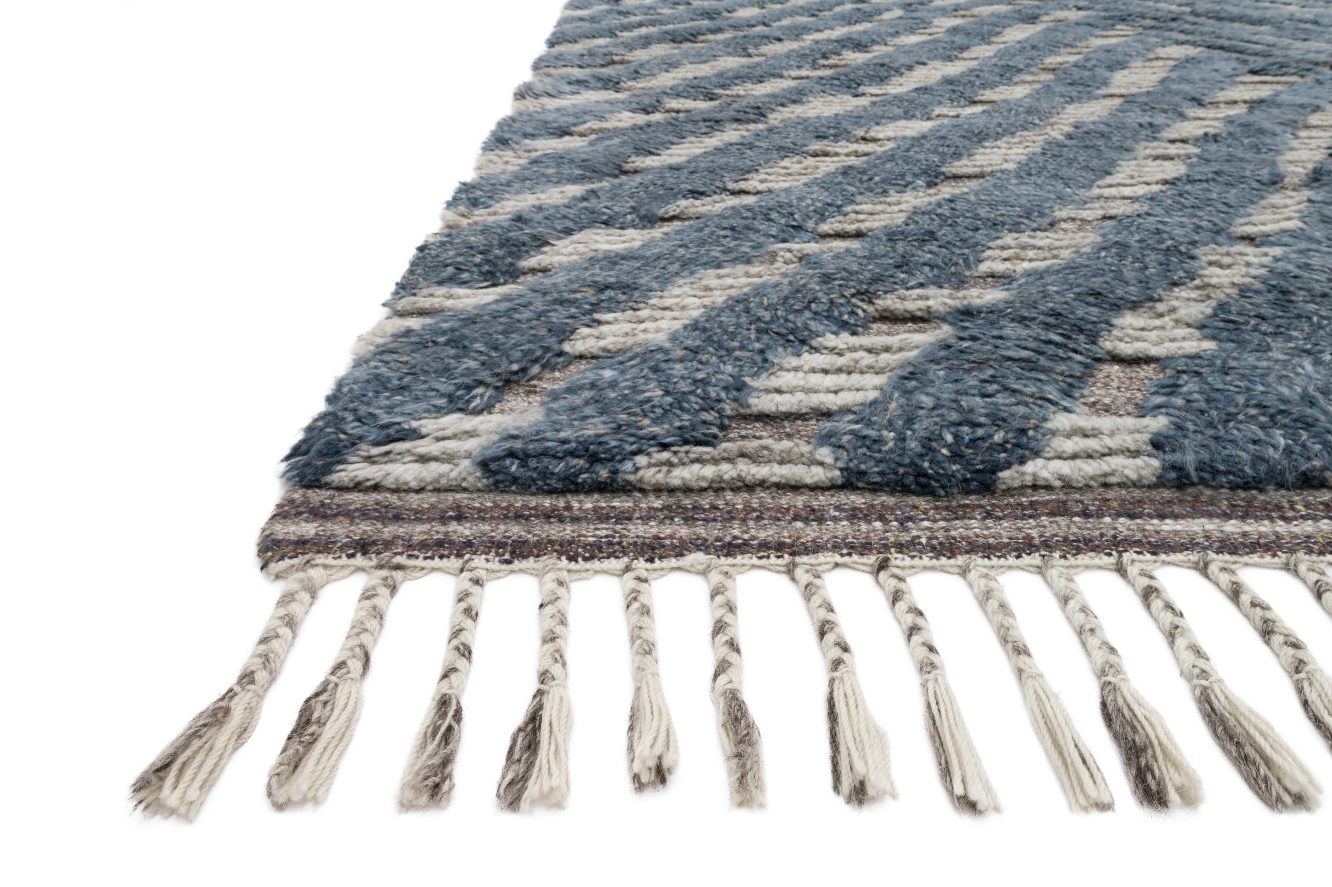 Khalid Blue / Pewter Rug - Image 2