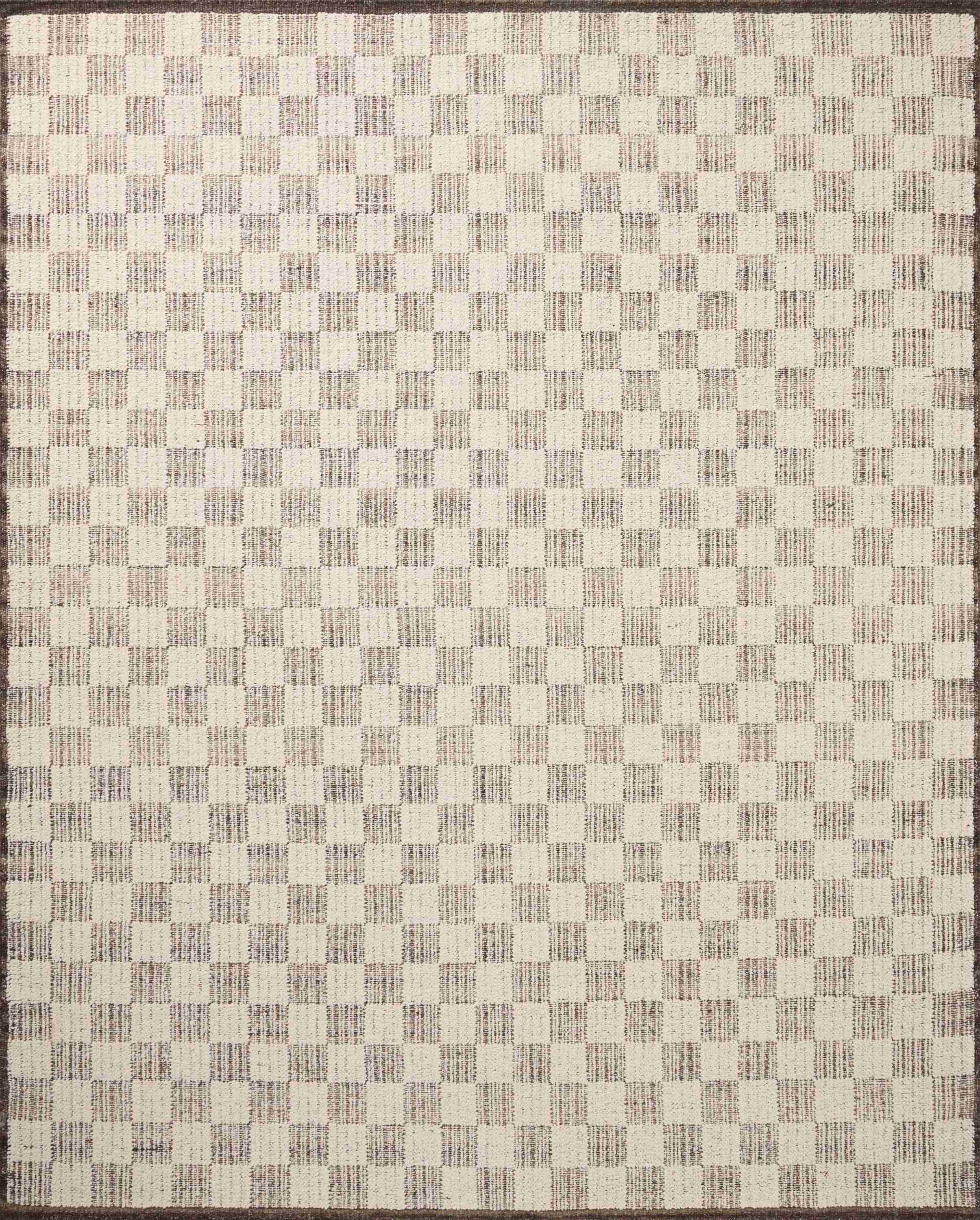 Brigette Romanek x Loloi Knox Ivory / Mocha Rug