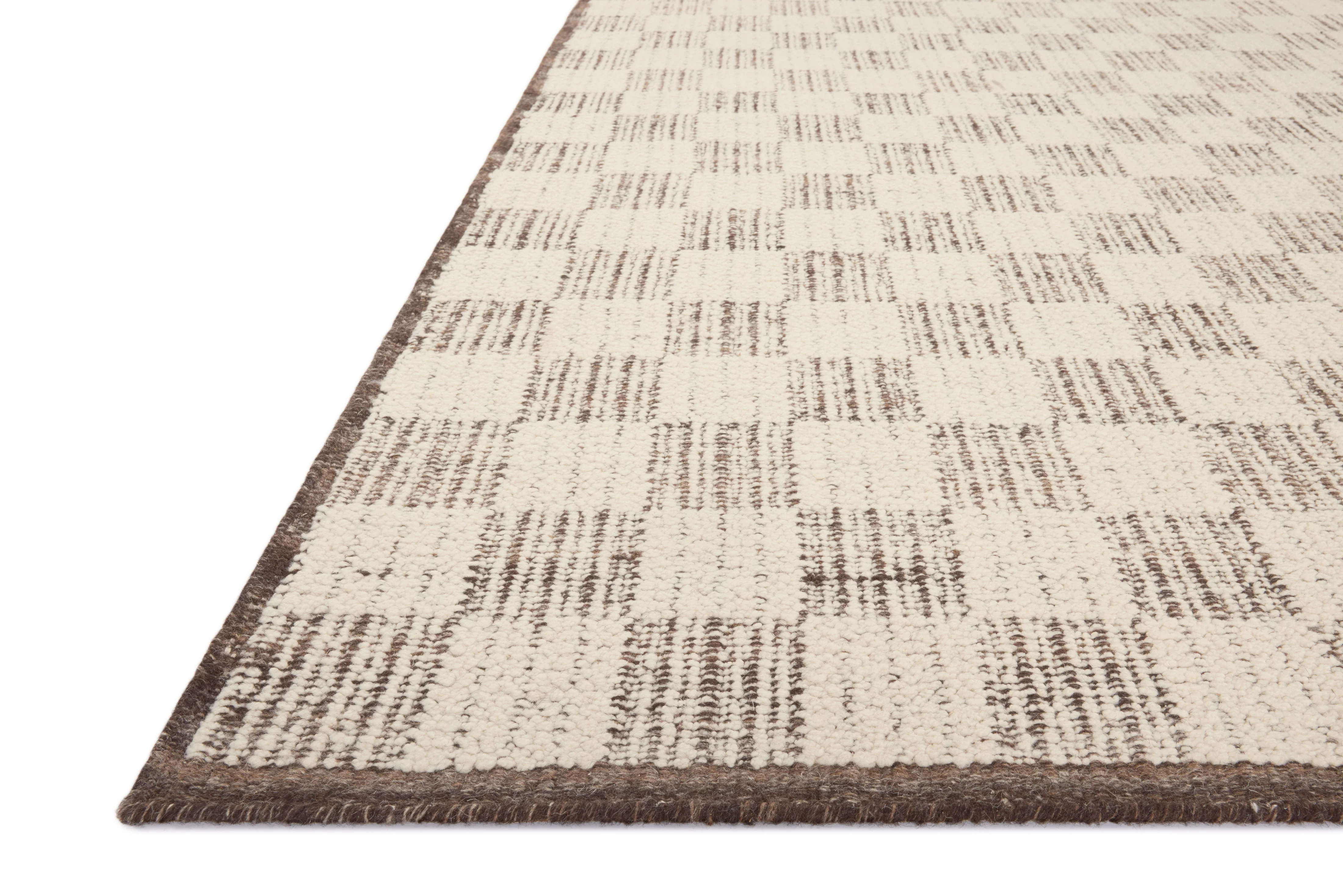 Brigette Romanek x Loloi Knox Ivory / Mocha Rug - Image 2