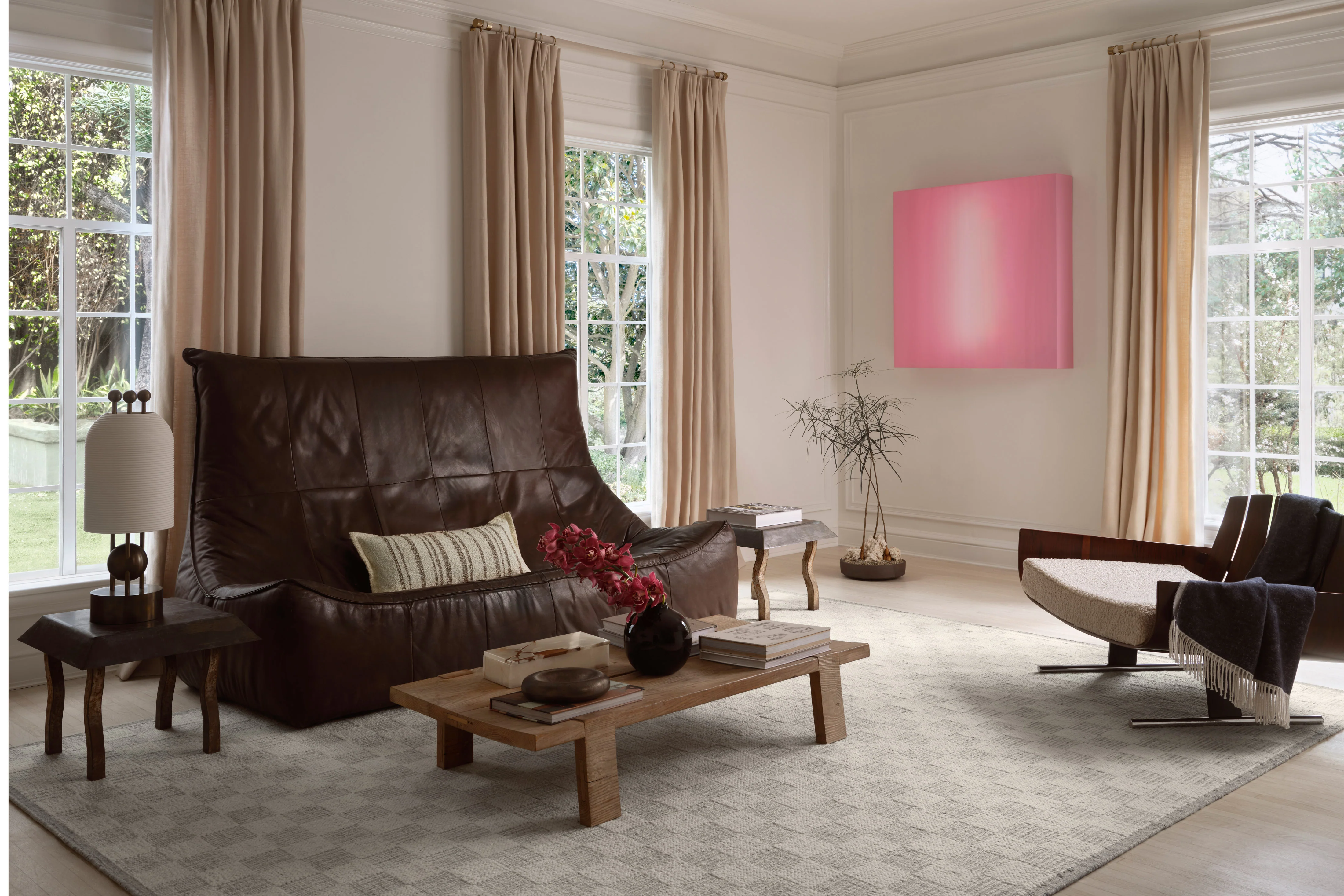 Brigette Romanek x Loloi Knox Ivory / Sky Rug - Image 3