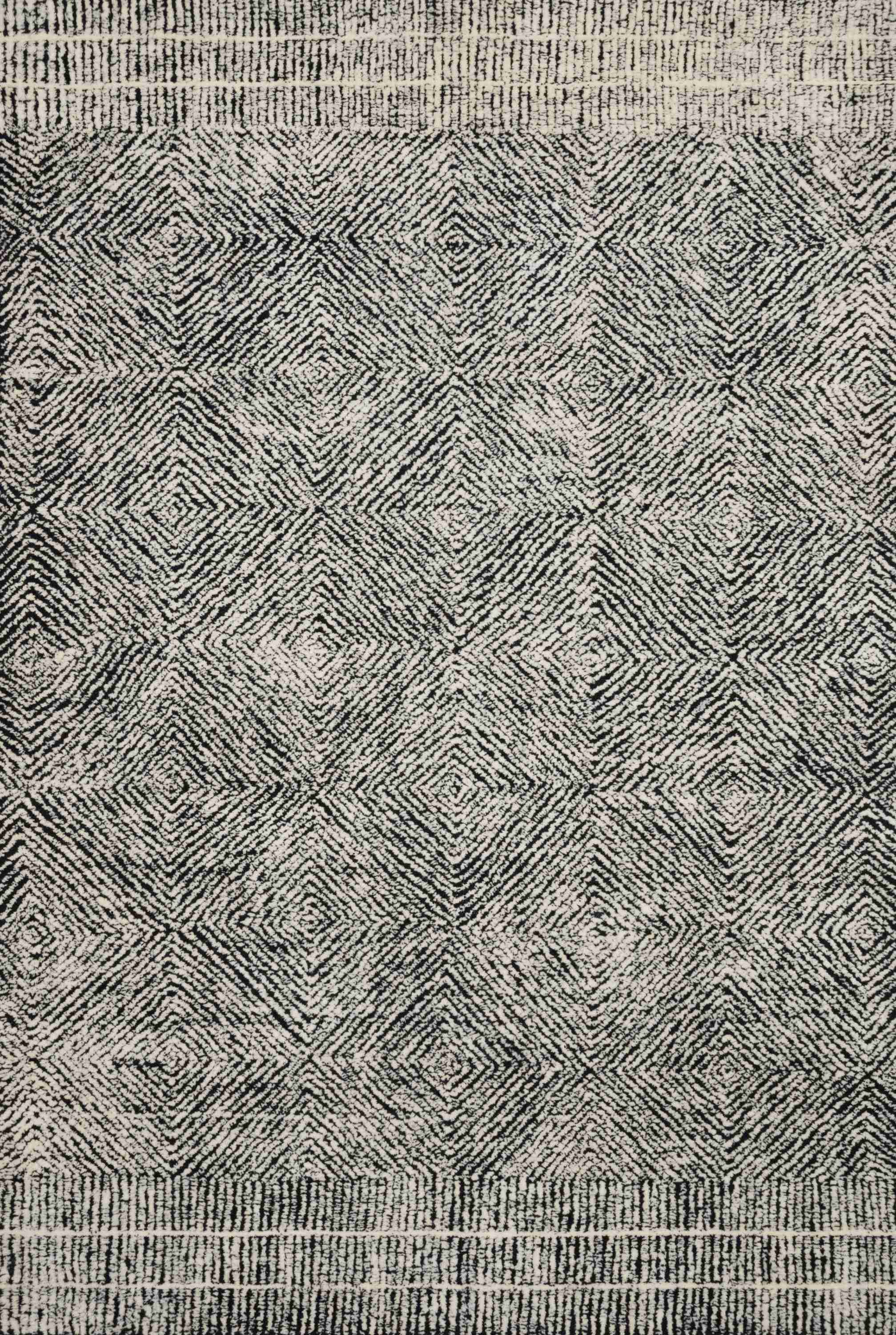 Kopa Black / Ivory Rug - Image 1