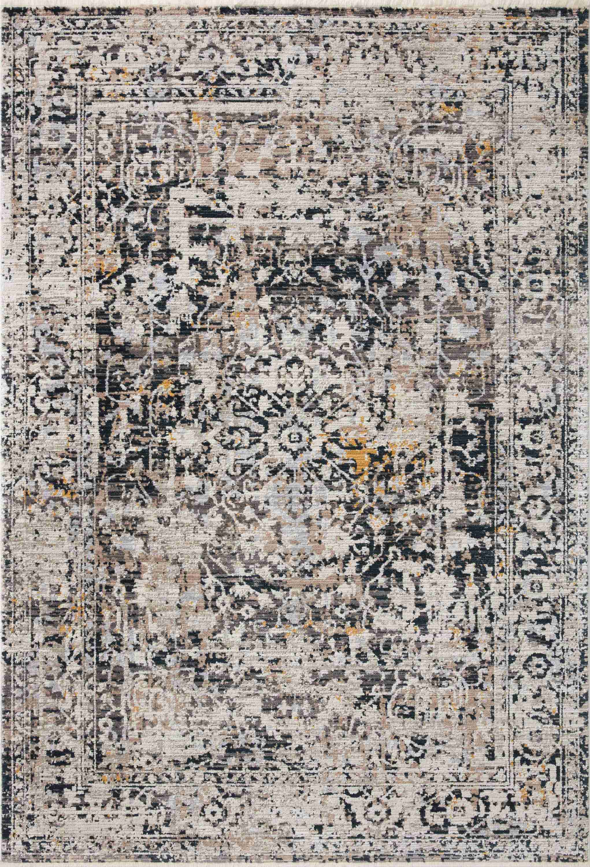 Leigh Charcoal / Taupe Rug - Image 1