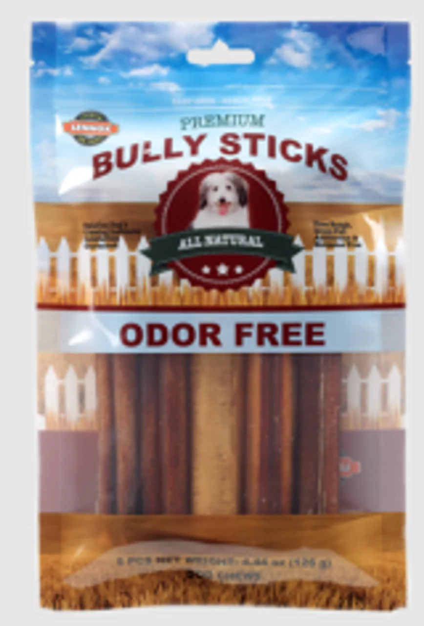 Bully Sticks Premium Dog Treats Made From Grass Fed Cattle - Image 1
