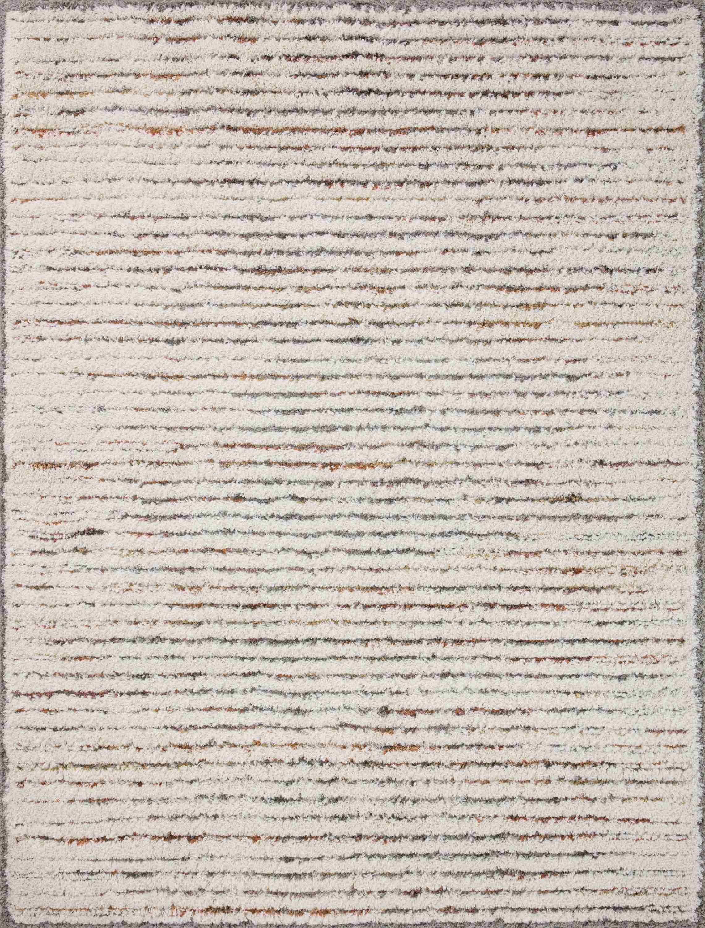 Levitt Shag Ivory / Multi Rug - Image 1