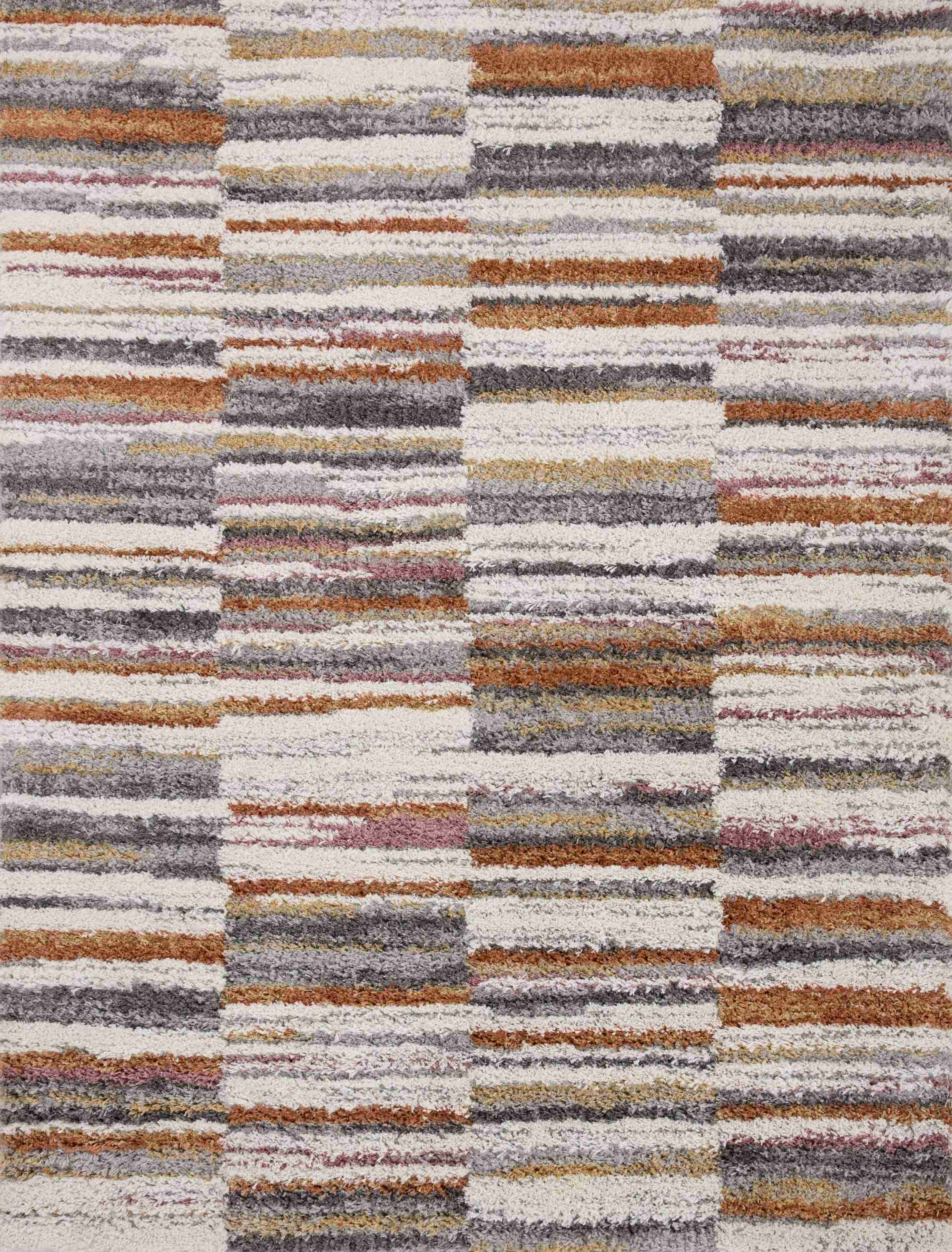 Levitt Shag Ivory / Sunset Rug - Image 1