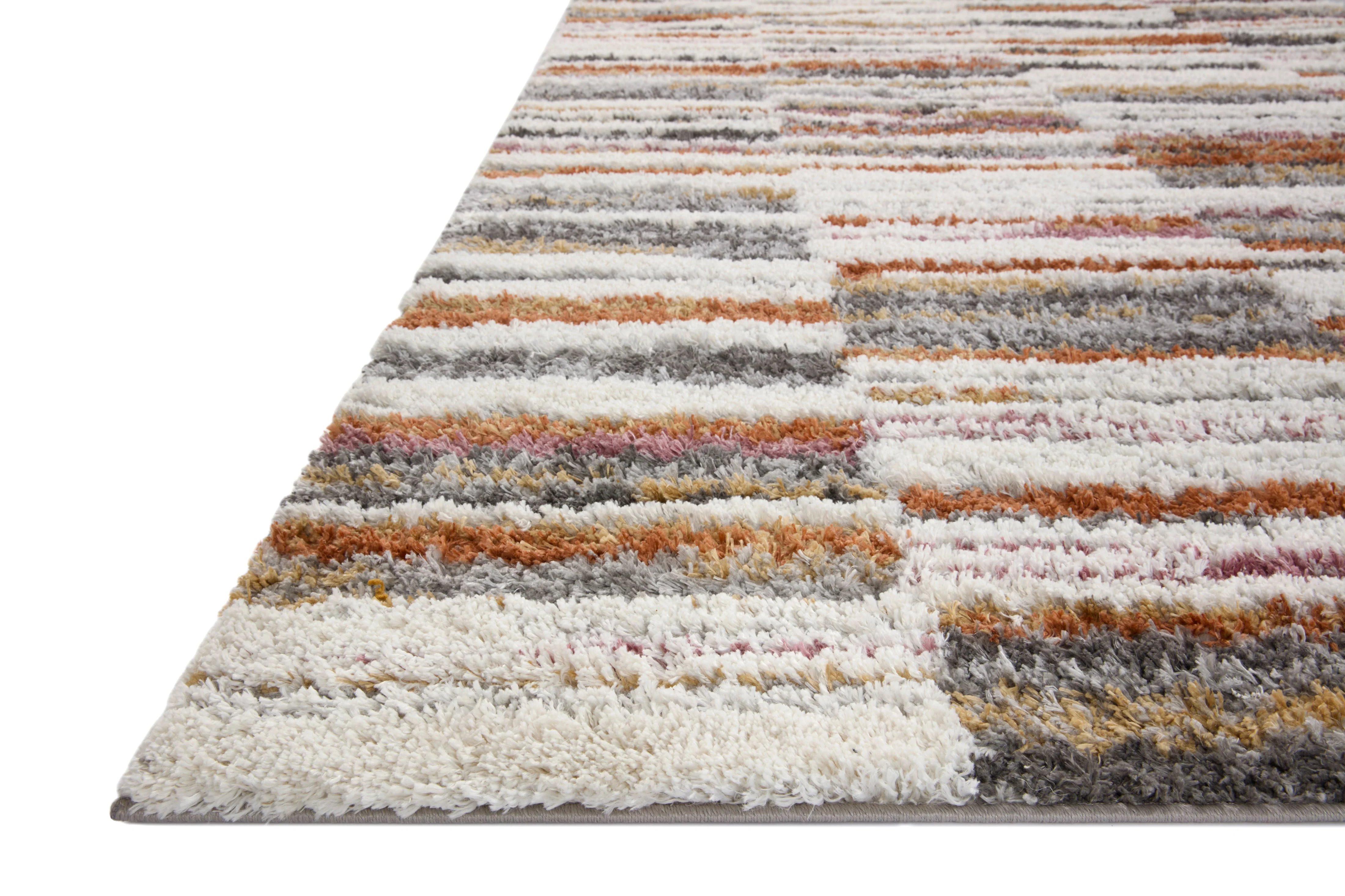 Levitt Shag Ivory / Sunset Rug - Image 2