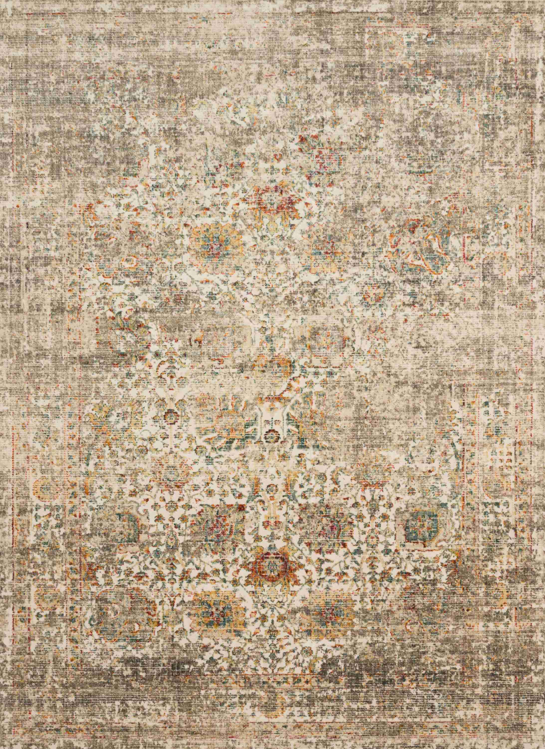 Magnolia Home by Joanna Gaines x Loloi Linnea Multi / Taupe Rug - Image 1