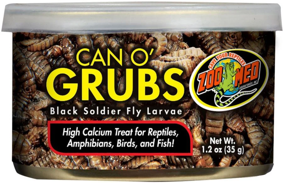 Zoo Med Can O  Grubs 1ea/1.2 oz - PDS-097612401554 - Image 1