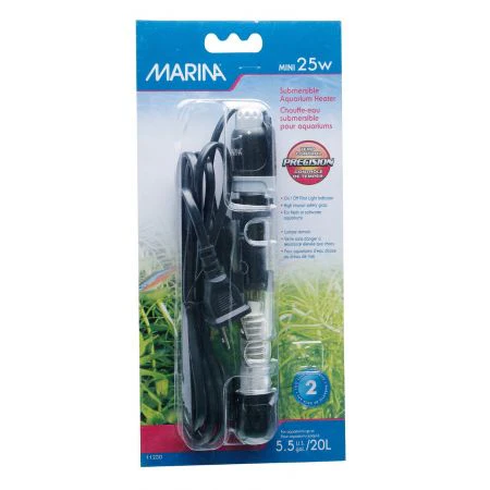 Marina Submersible Aquarium Heater  6-Inch  25-Watt - Image 1