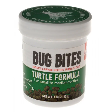 Fluval Bug Bites Turtle Small Granules  1.5 oz - Image 1