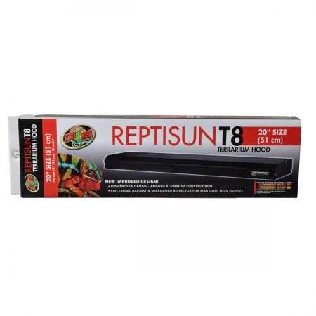 Zoo Med LF-61 Reptisun T8 Terrarium Hood - Image 1