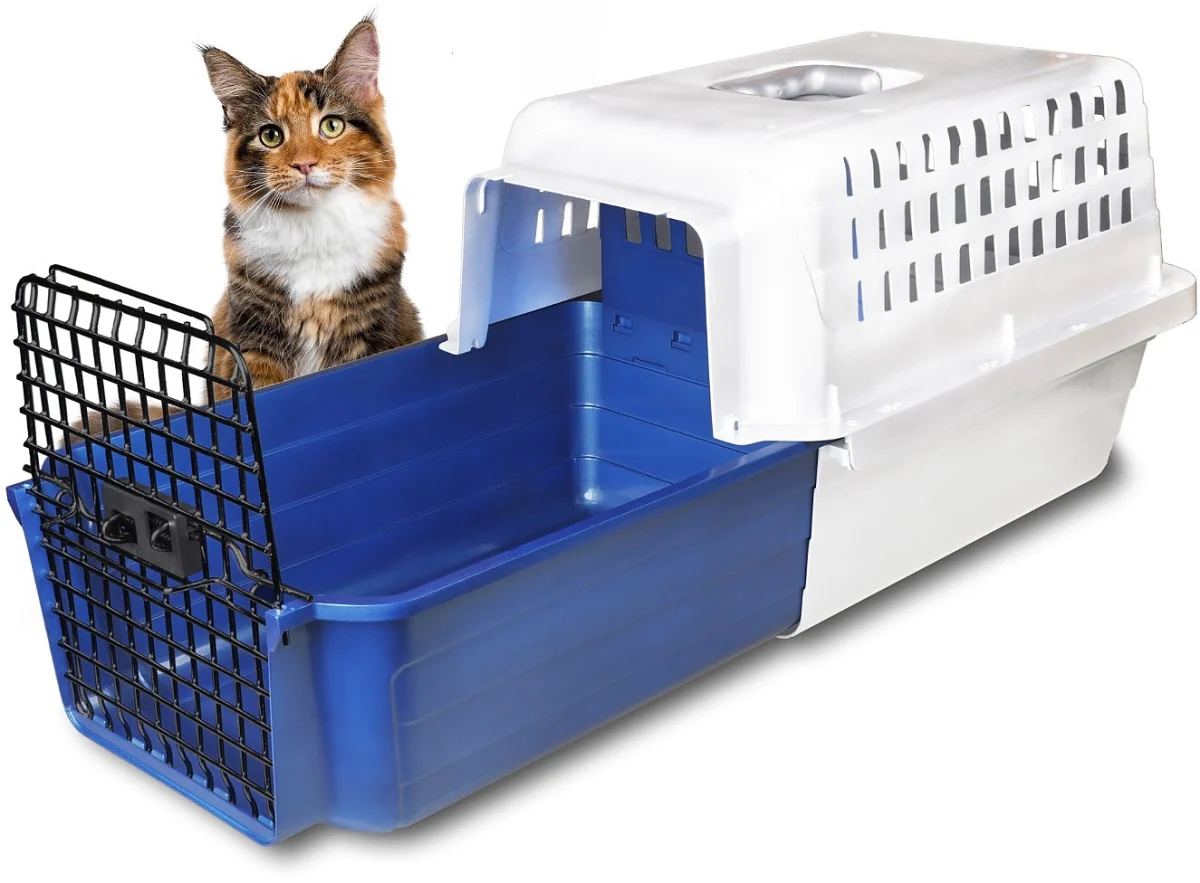 Van Ness Cat Calm Carrier with Easy Drawer - Image 1