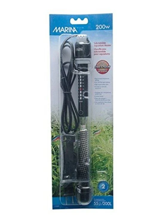 Marina Submersible Aquarium Heater  10.5-Inch  200-Watt - Image 1