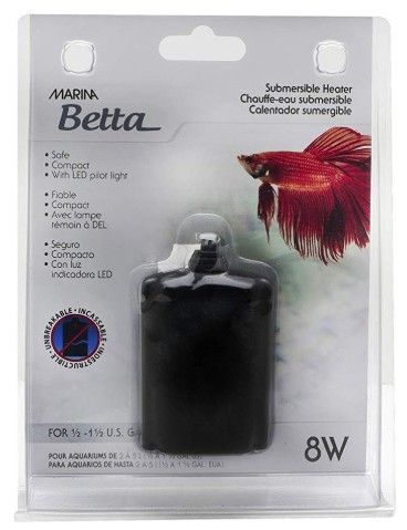 Marina Betta Submersible Heater  Black - Image 1