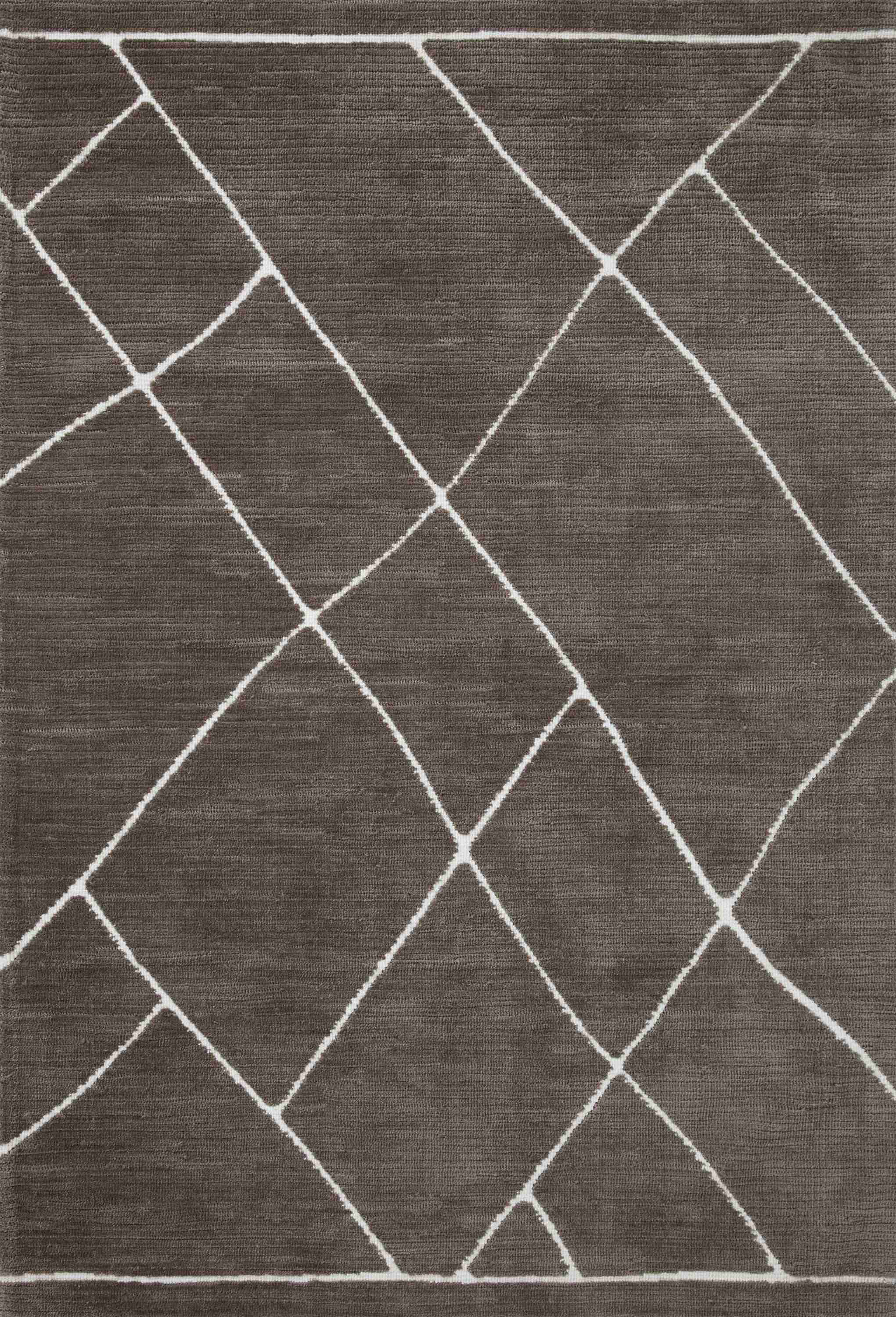 Magnolia Home by Joanna Gaines x Loloi Logan Mocha / White Rug - Image 1
