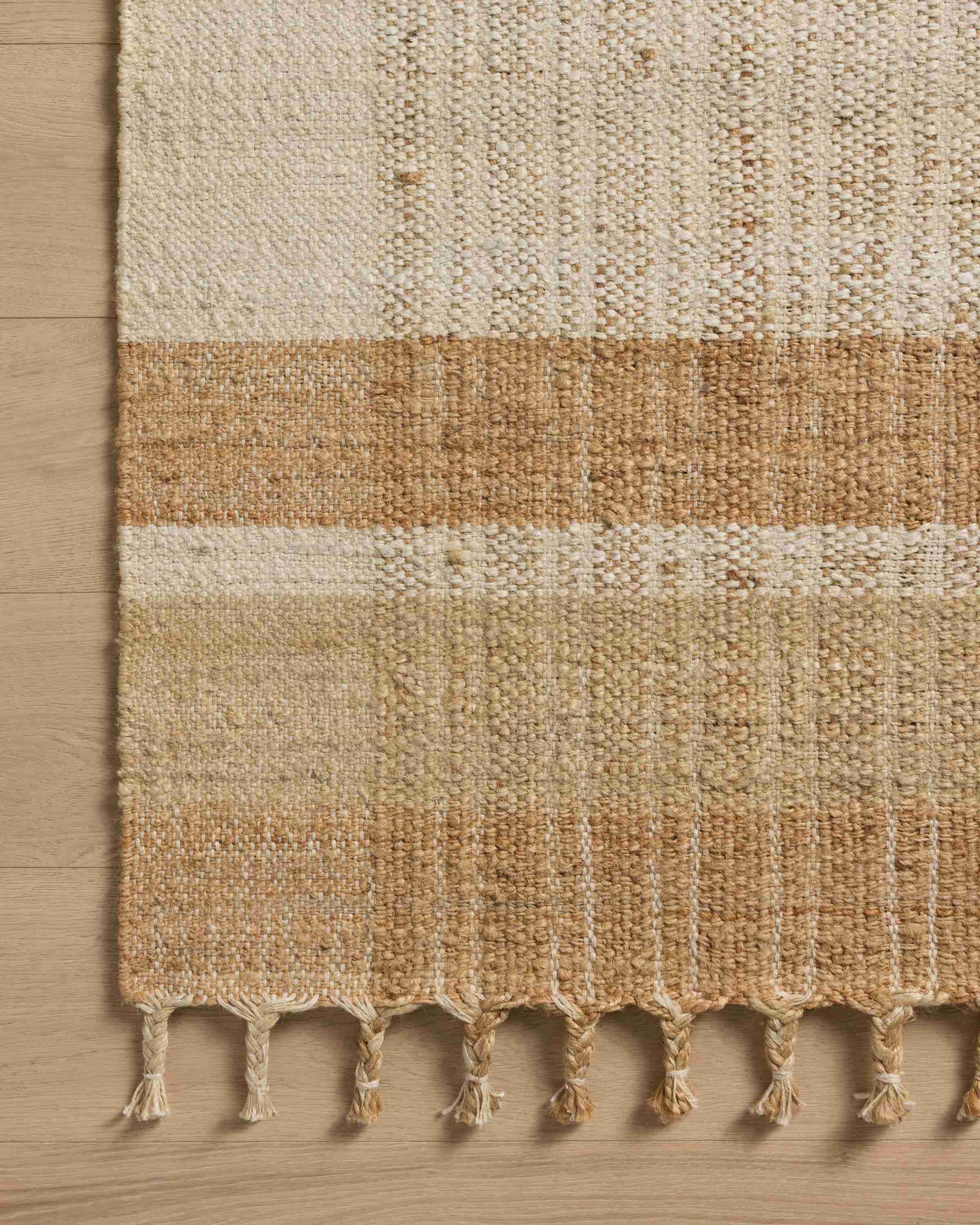Magnolia Home by Joanna Gaines x Loloi Louie Ivory / Natural Rug - Image 3