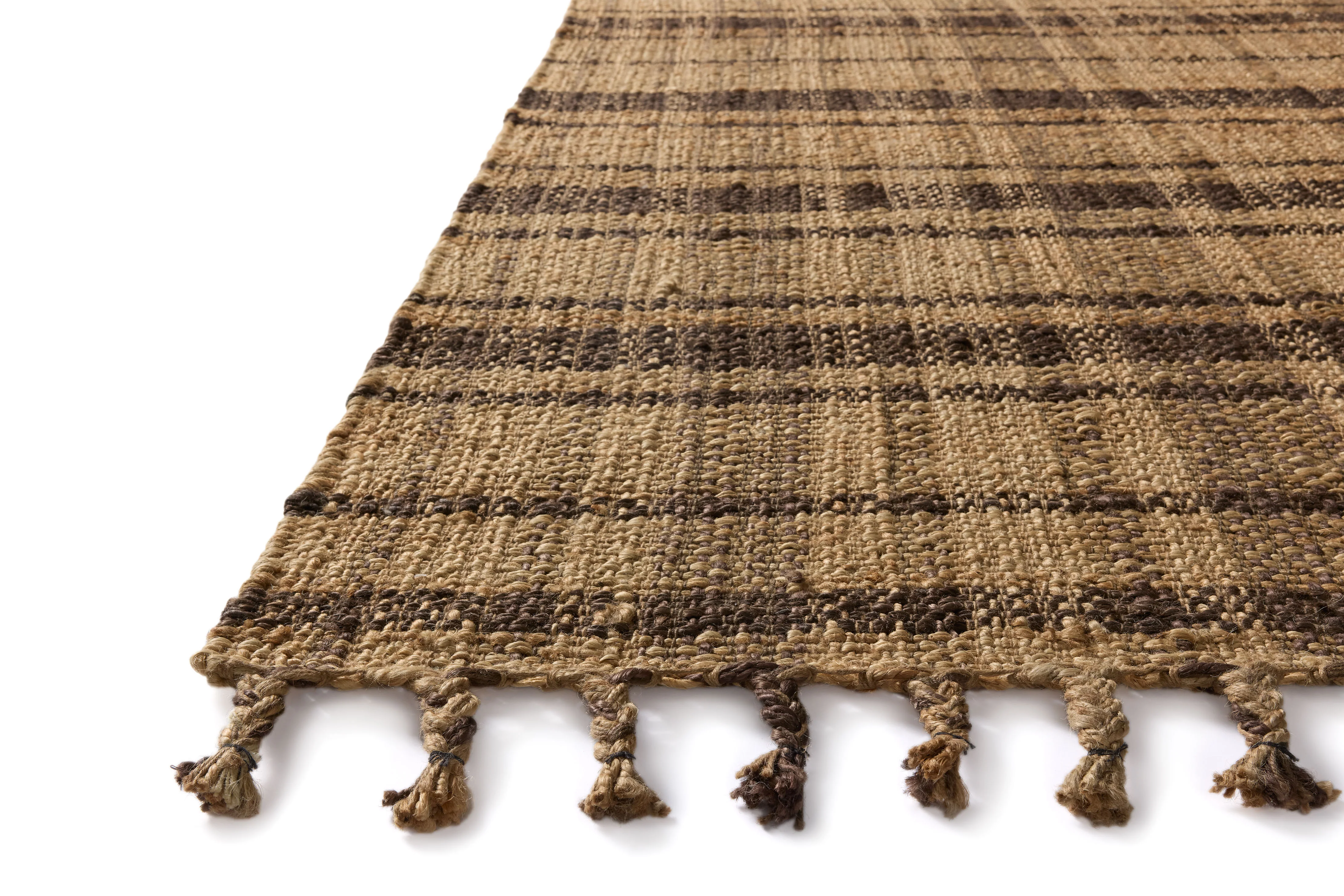 Magnolia Home by Joanna Gaines x Loloi Louie Natural / Espresso Rug - Image 2