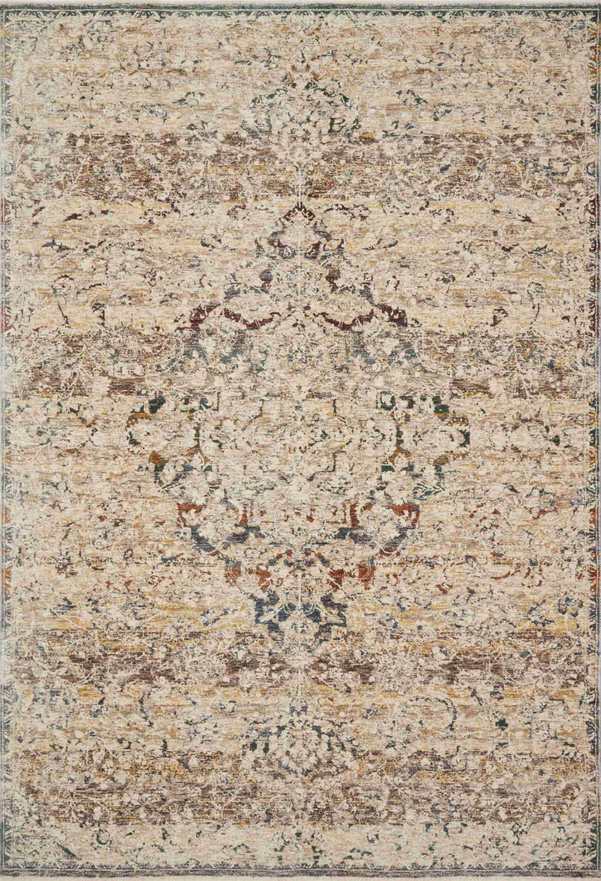 Lourdes Ivory / Multi Rug - Image 1