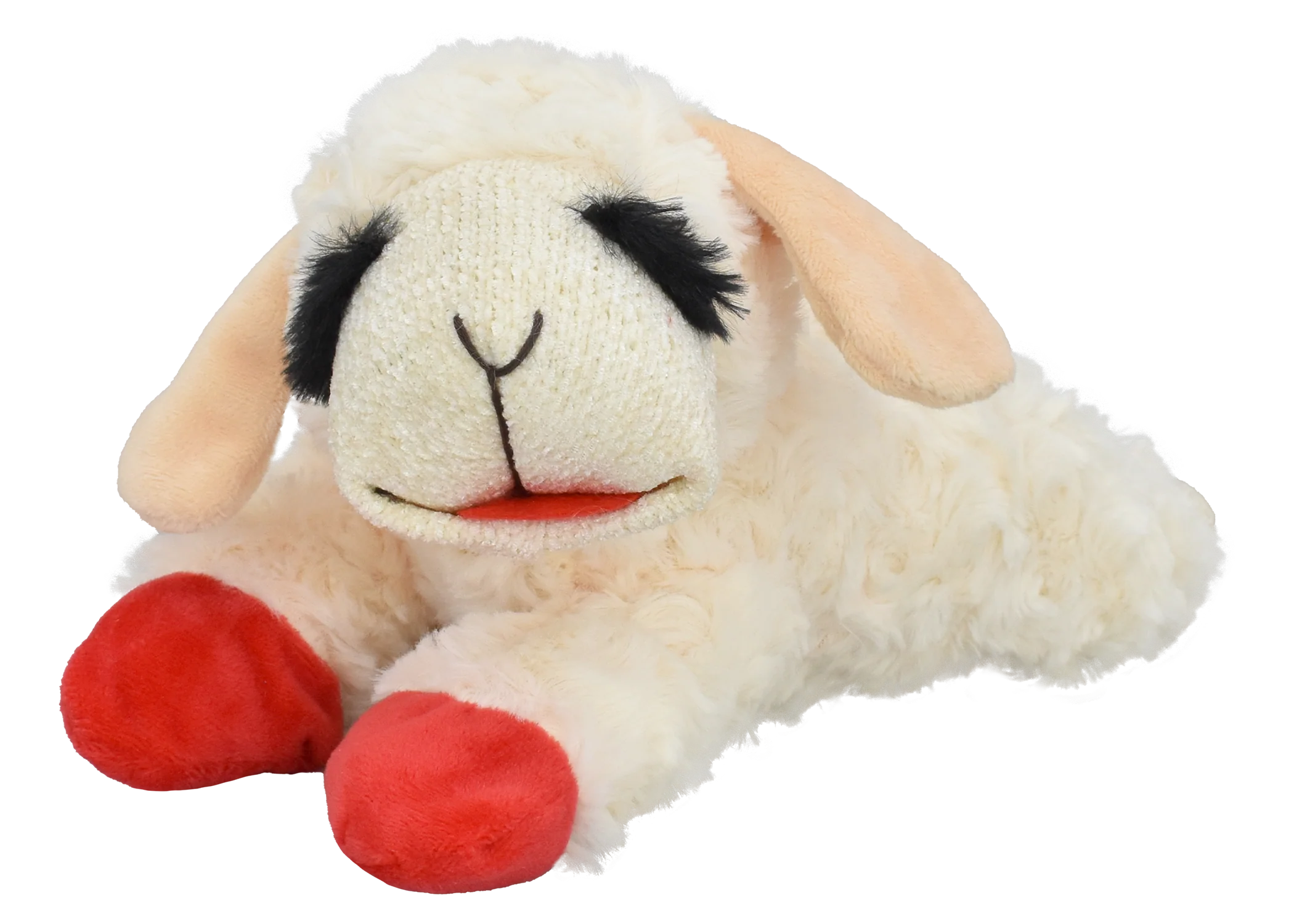 Multipet Plush Dog Toy Lamb Chop 10in - Image 1