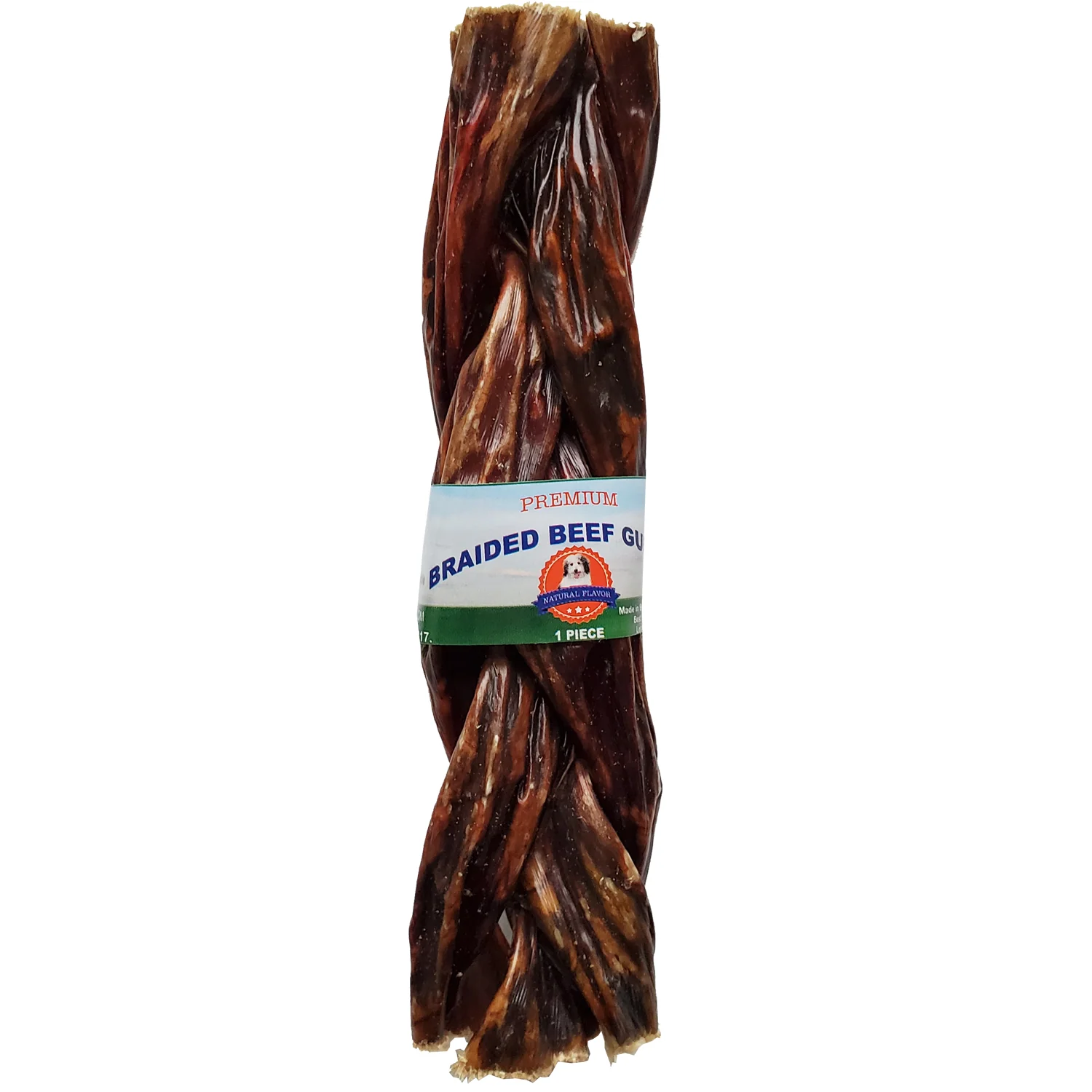 Lennox Rawhide Express Premium Beef Gullet Braided 6in - Image 1
