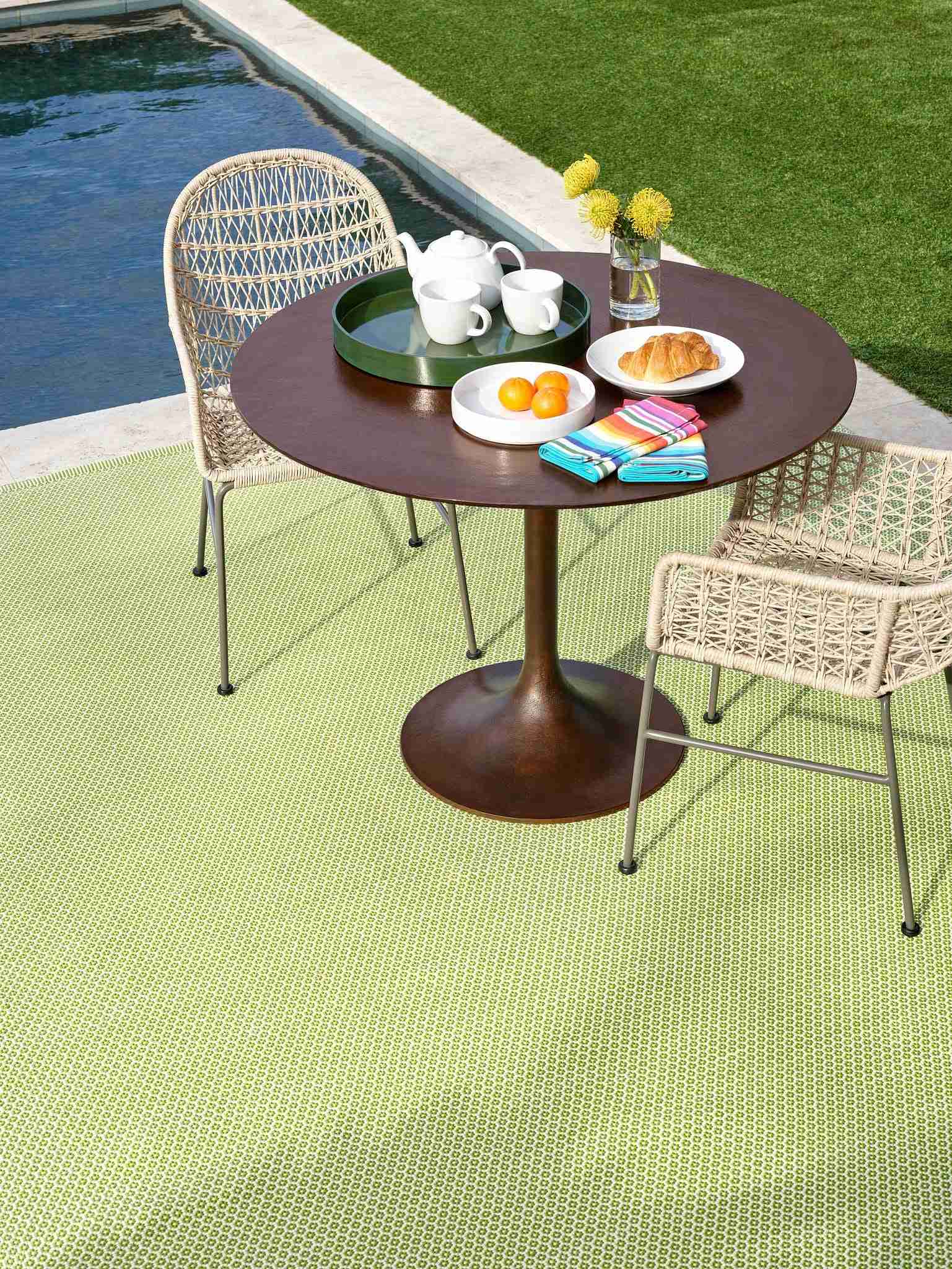 Finn Sprout Handwoven Indoor/Outdoor Rug - Image 2