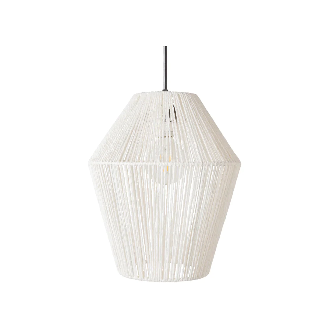 Zephyr Pendant, White - Image 1