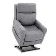 23PHLH-1444 2145-93 BarcaLounger Lloyd Stonewash Dover Power Lift Recliner - Image 2