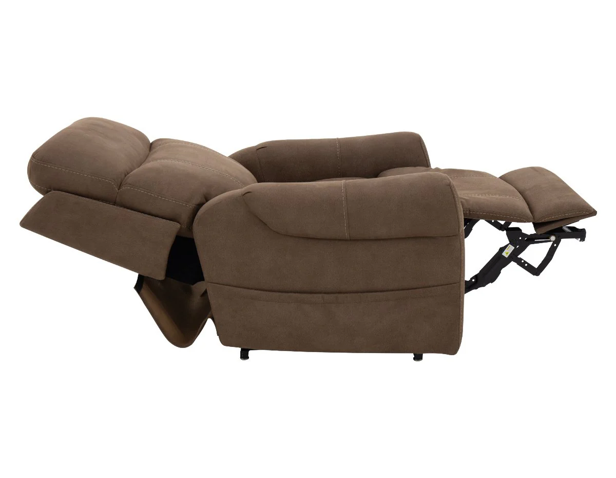 23PHLH-1444 2145-85 BarcaLounger Lloyd Stonewash Granite Power Lift Recliner - Image 2