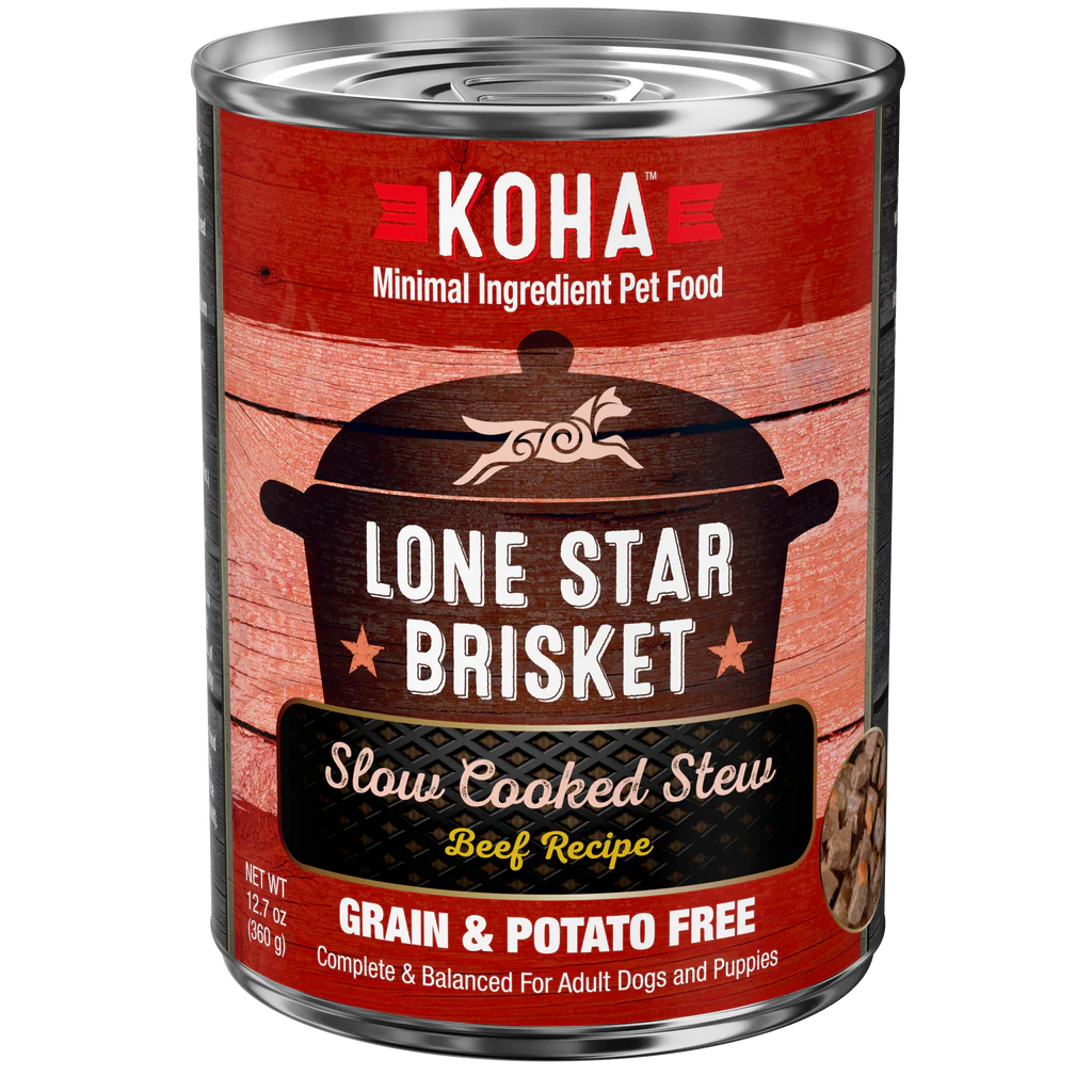 Koha Slow Cooked Stew for Dogs 12.7oz Lone Star - Image 1