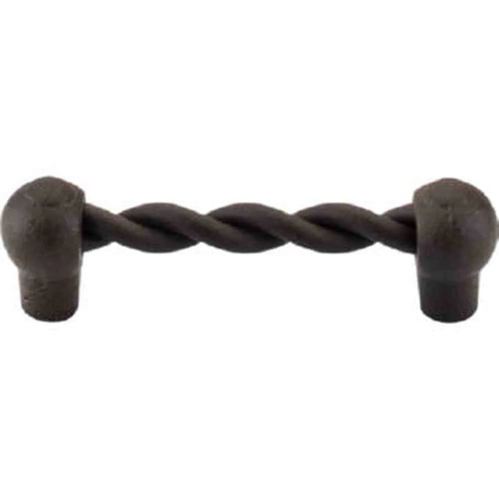 Top Knobs Thames Twist Bar Cabinet Pull 3-3/4" Center to Center - Image 1