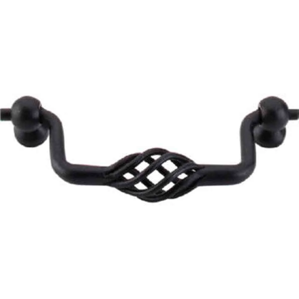 Top Knobs Twisted Wire Drop Cabinet Pull 3-3/4" Center to Center - Image 1