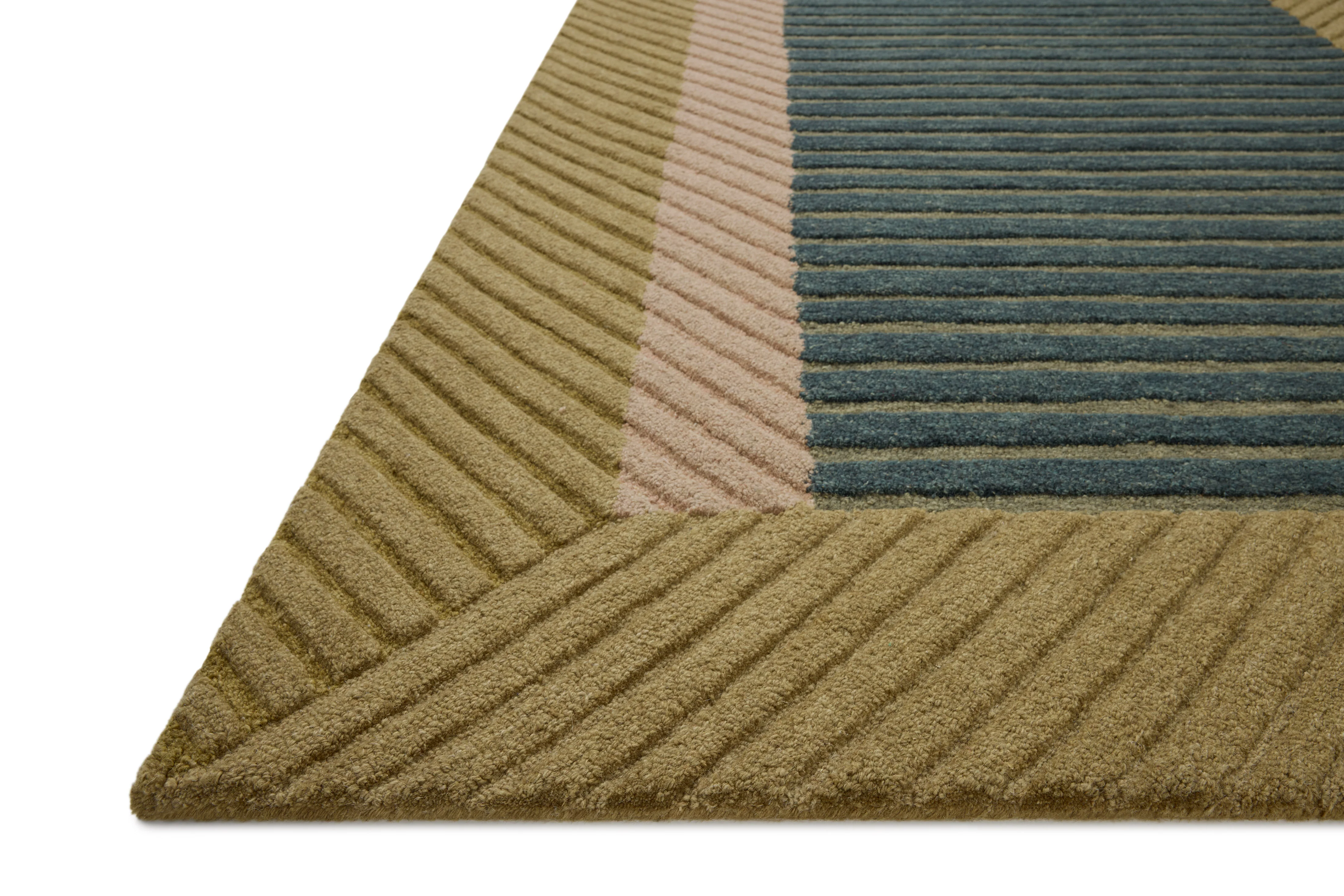 Brigette Romanek x Loloi Madi Green / Multi Rug - Image 2
