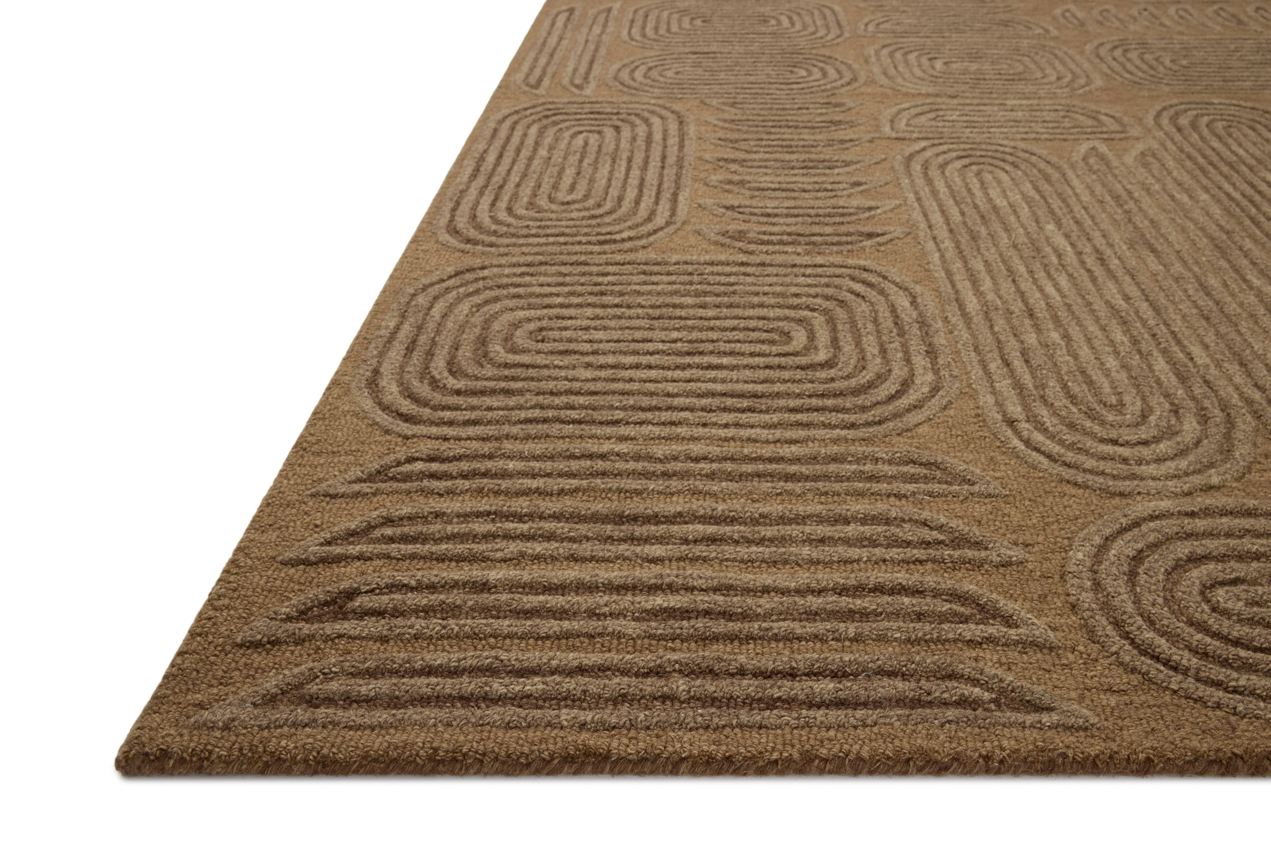 Brigette Romanek x Loloi Madi Mocha / Cocoa Rug - Image 2