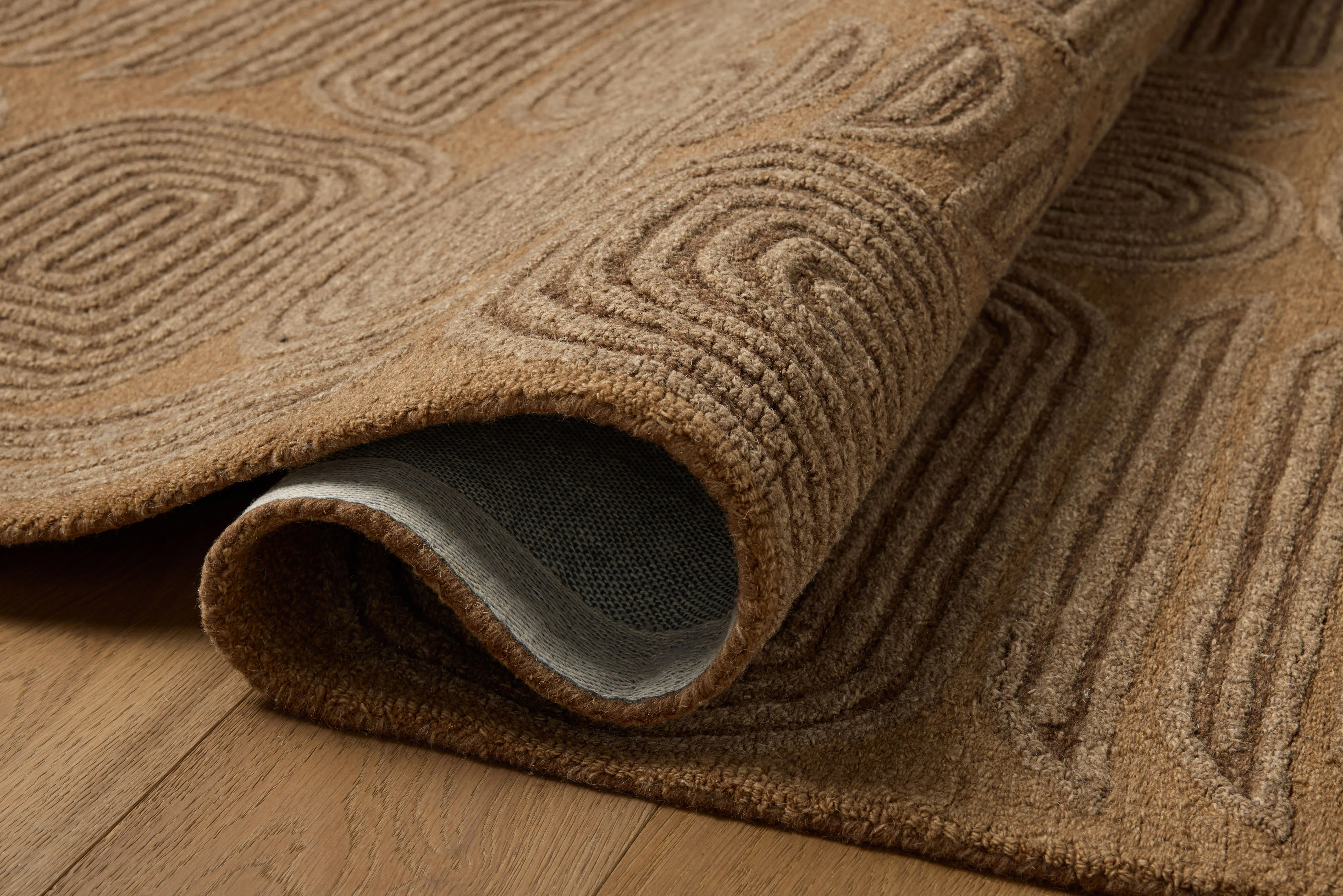 Brigette Romanek x Loloi Madi Mocha / Cocoa Rug - Image 3