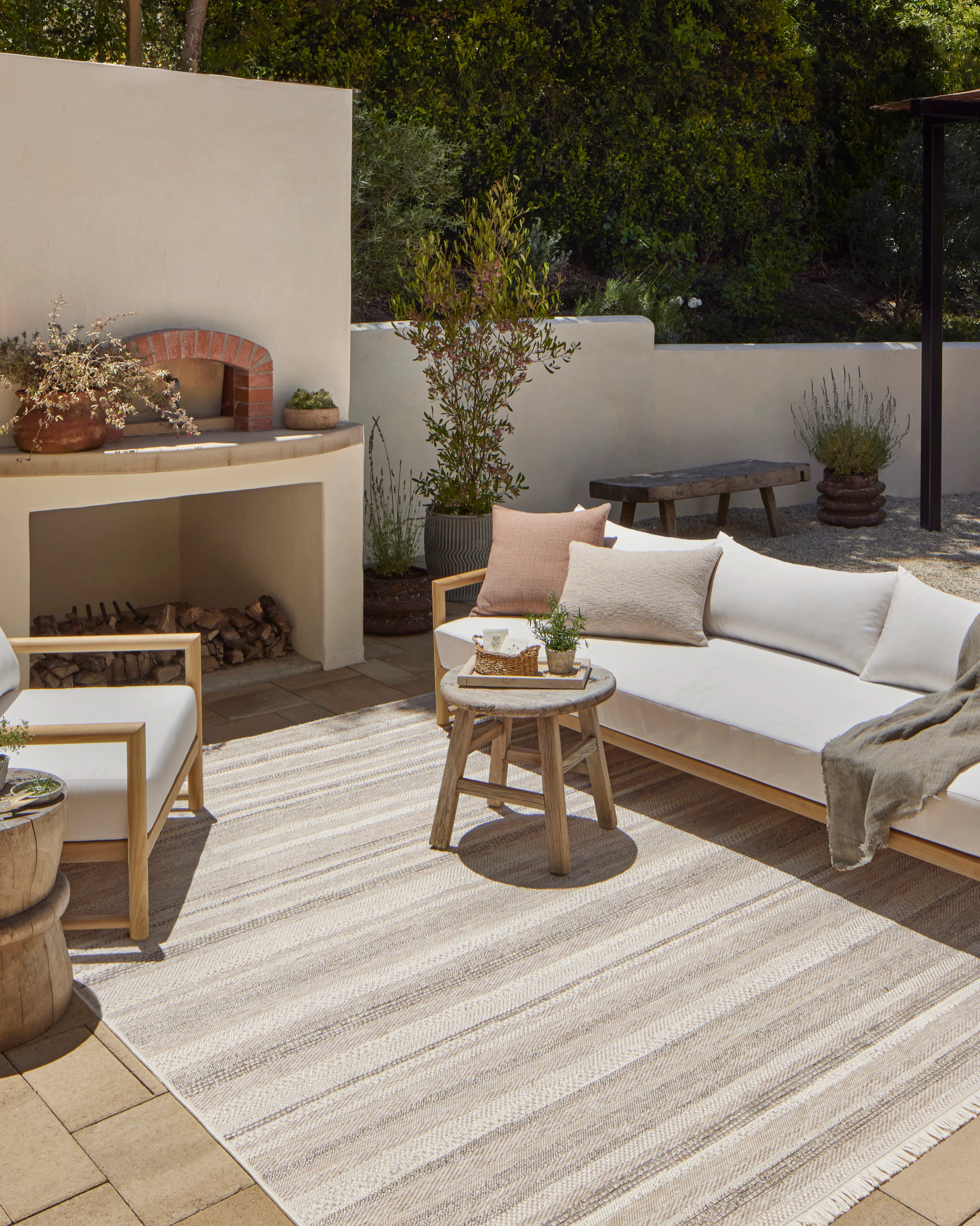 Amber Lewis × Loloi Malibu II Ivory / Dove Rug - Image 2