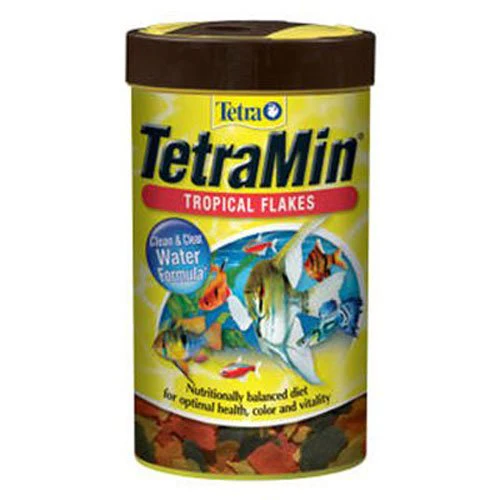 Tetra TetraColor Tropical Flakes Fish Food  1 oz - Image 1
