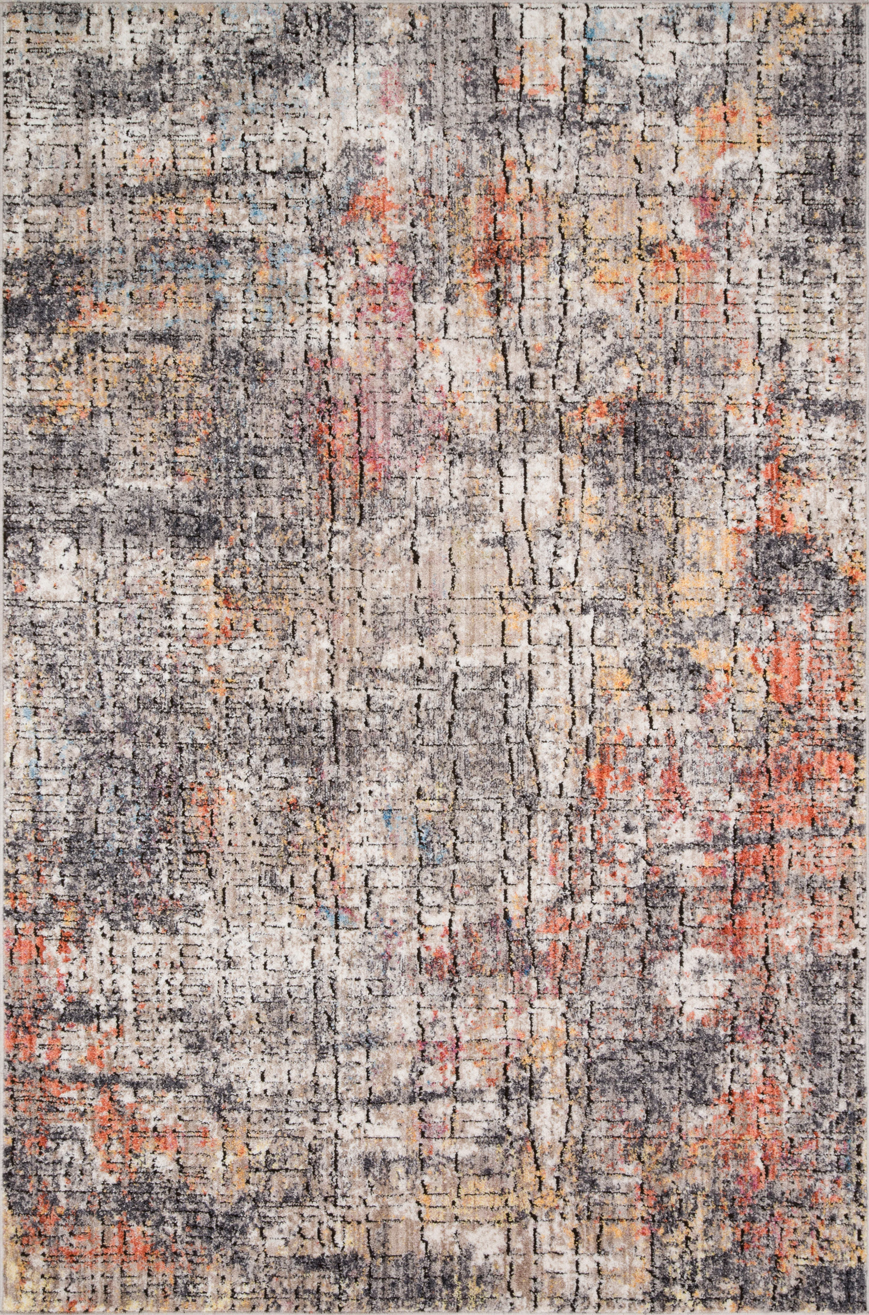 Medusa Graphite / Sunset Rug