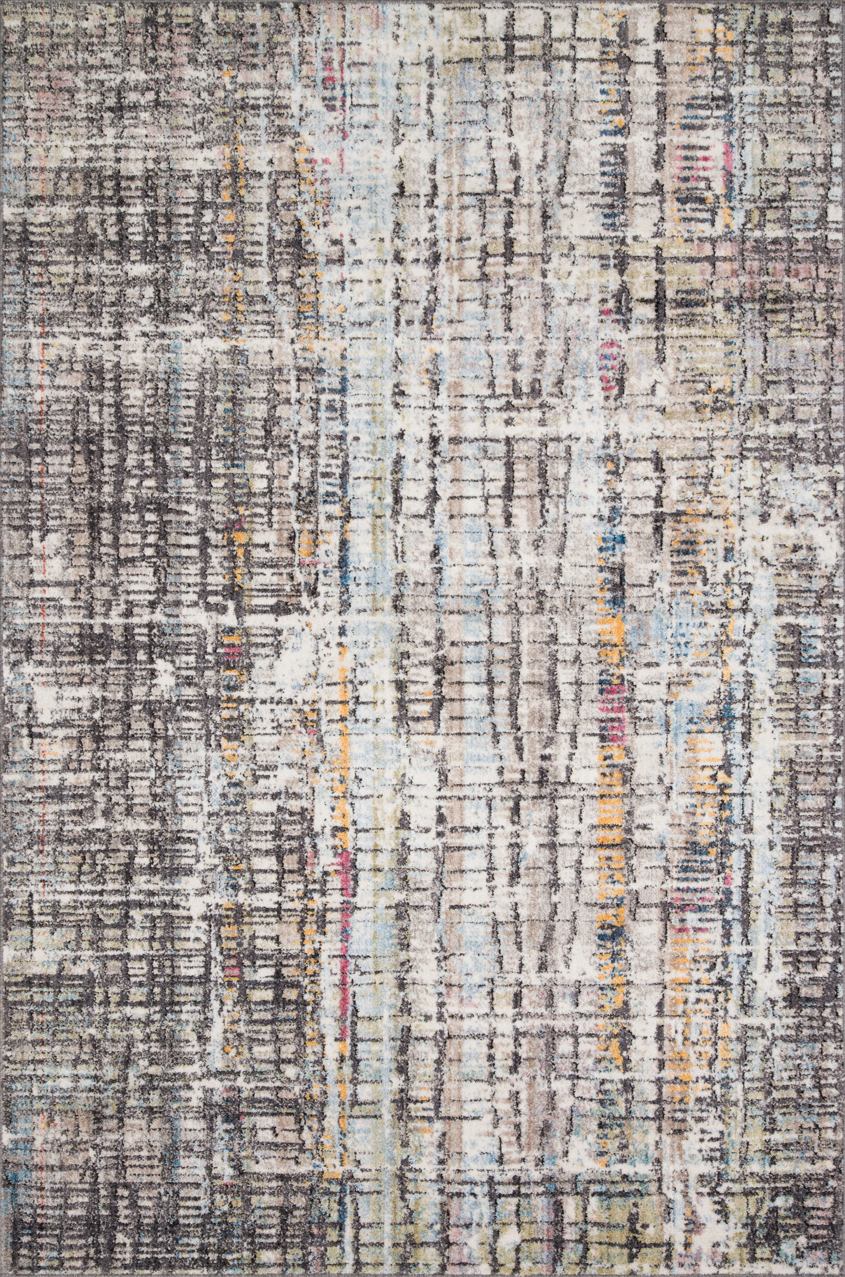 Medusa Charcoal / Multi Rug