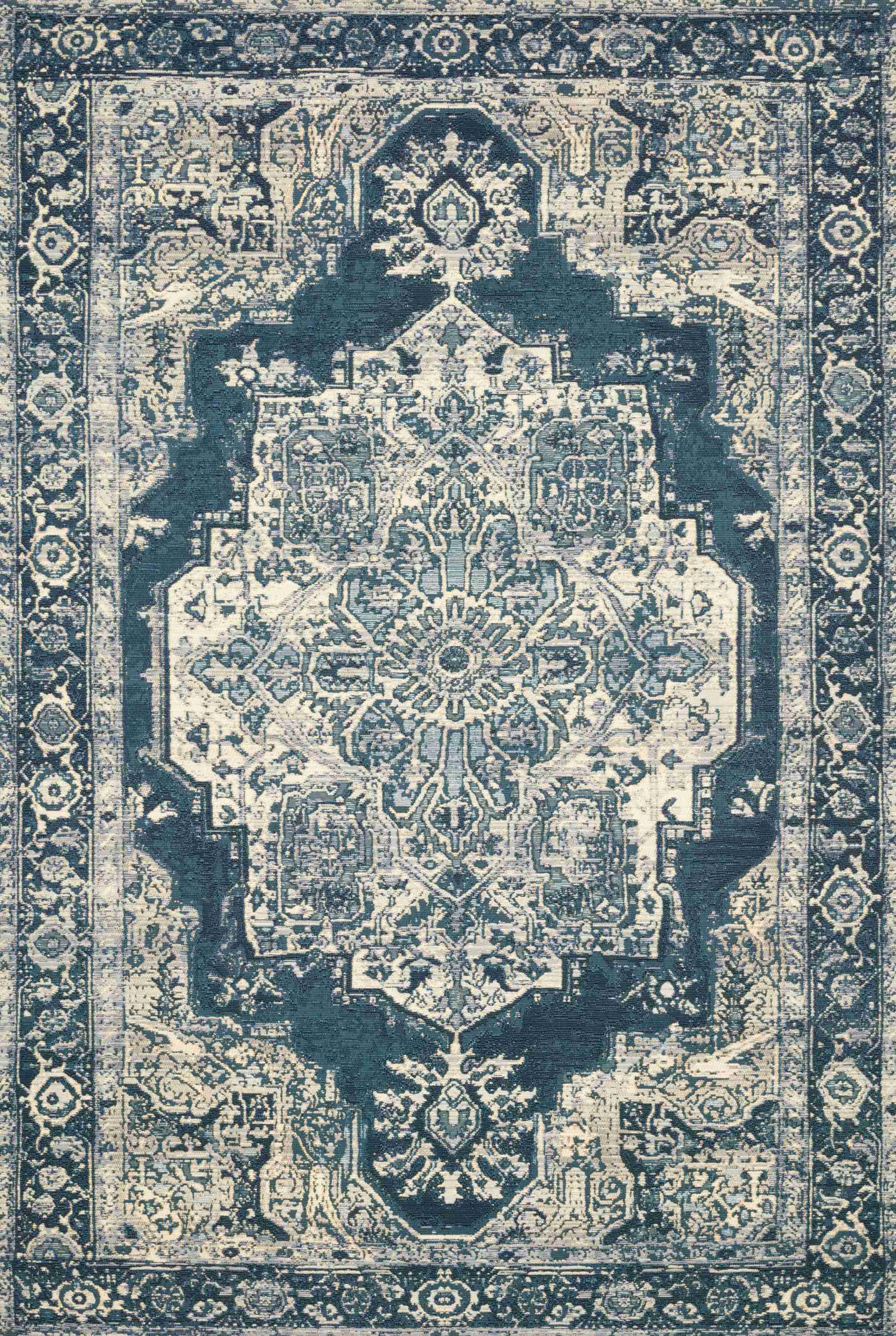 Mika Dk Blue / Dk Blue Rug