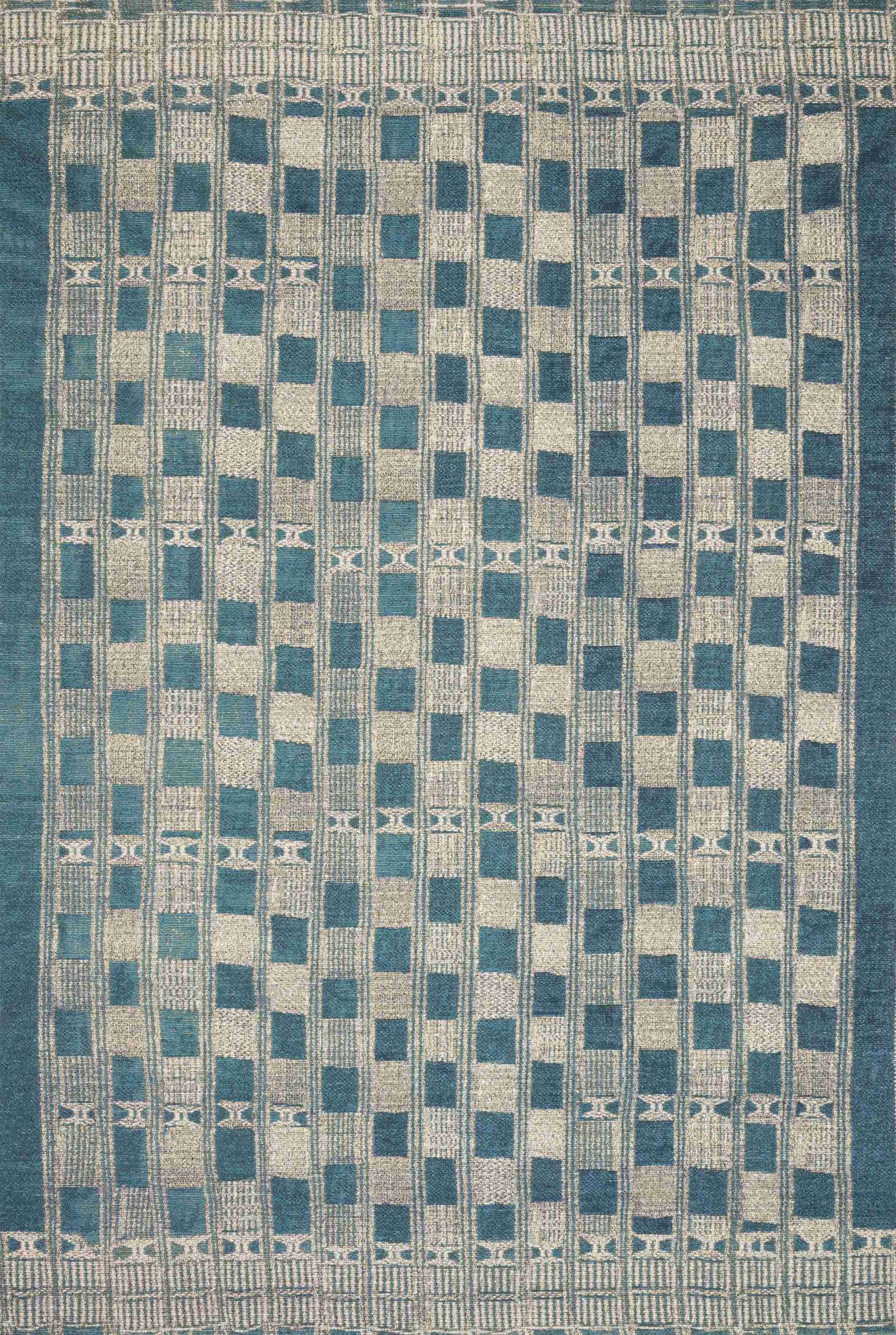 Mika Blue / Ivory Rug