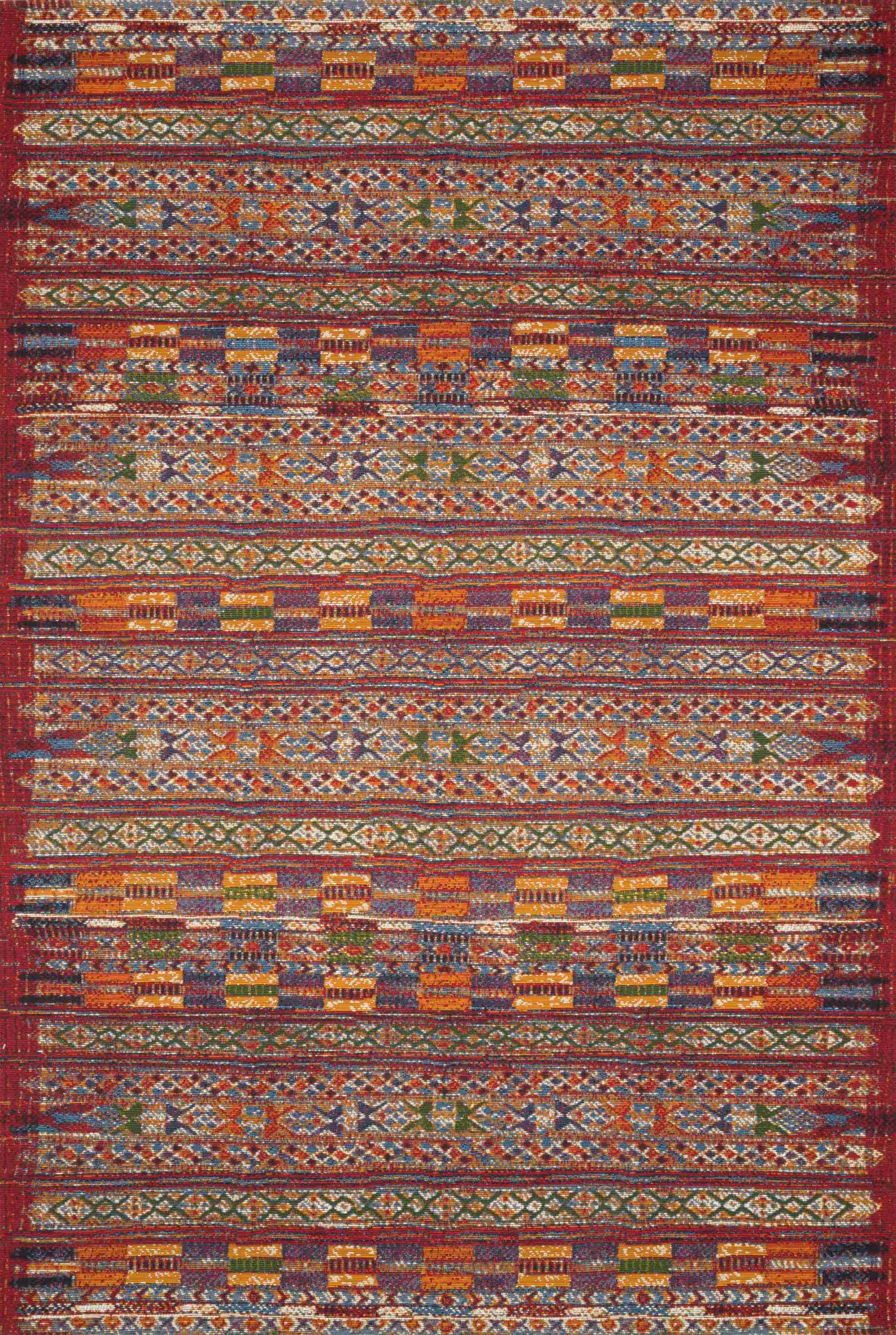 Mika Red / Multi Rug