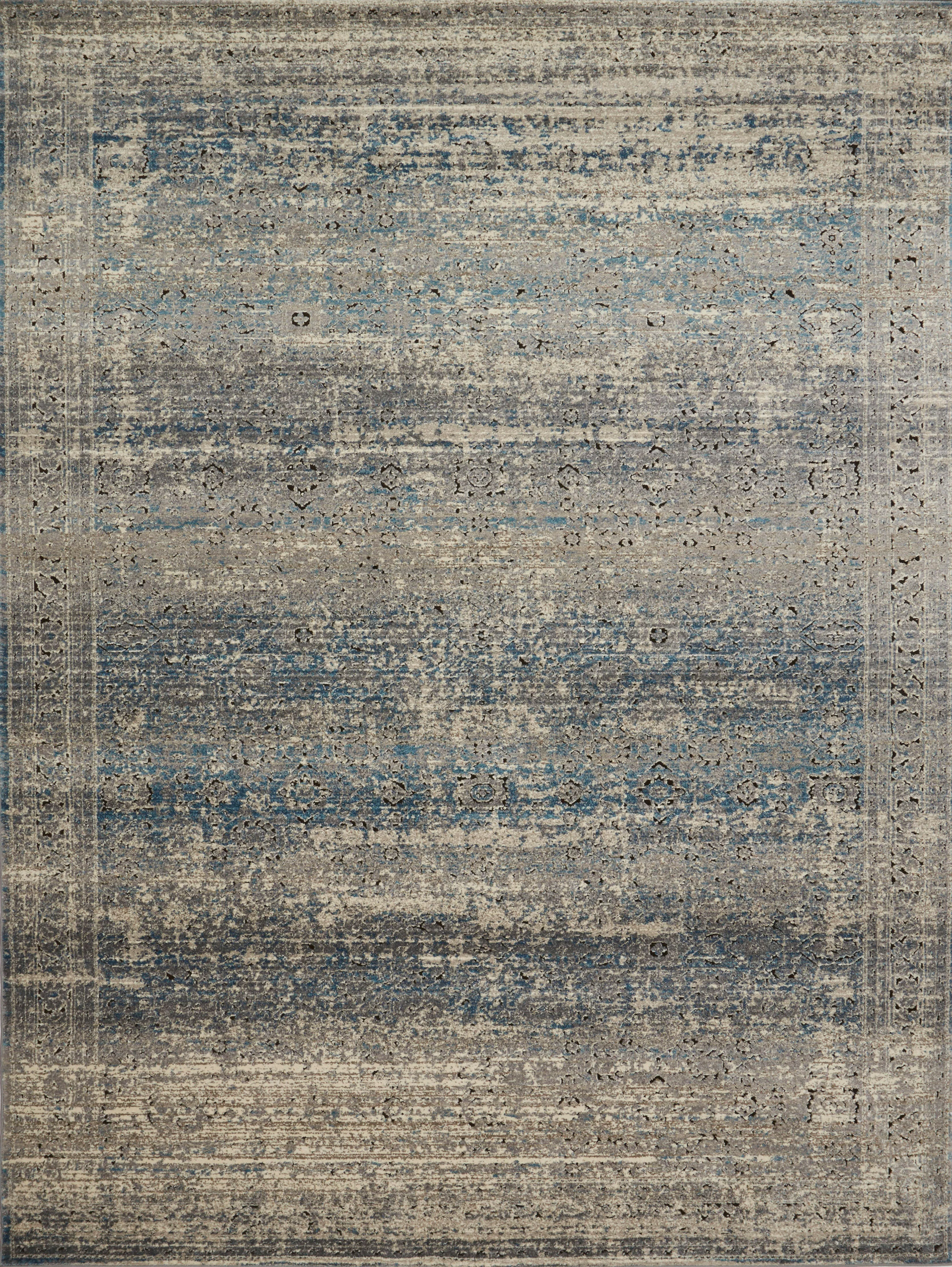 Millennium Grey / Blue Rug - Image 1