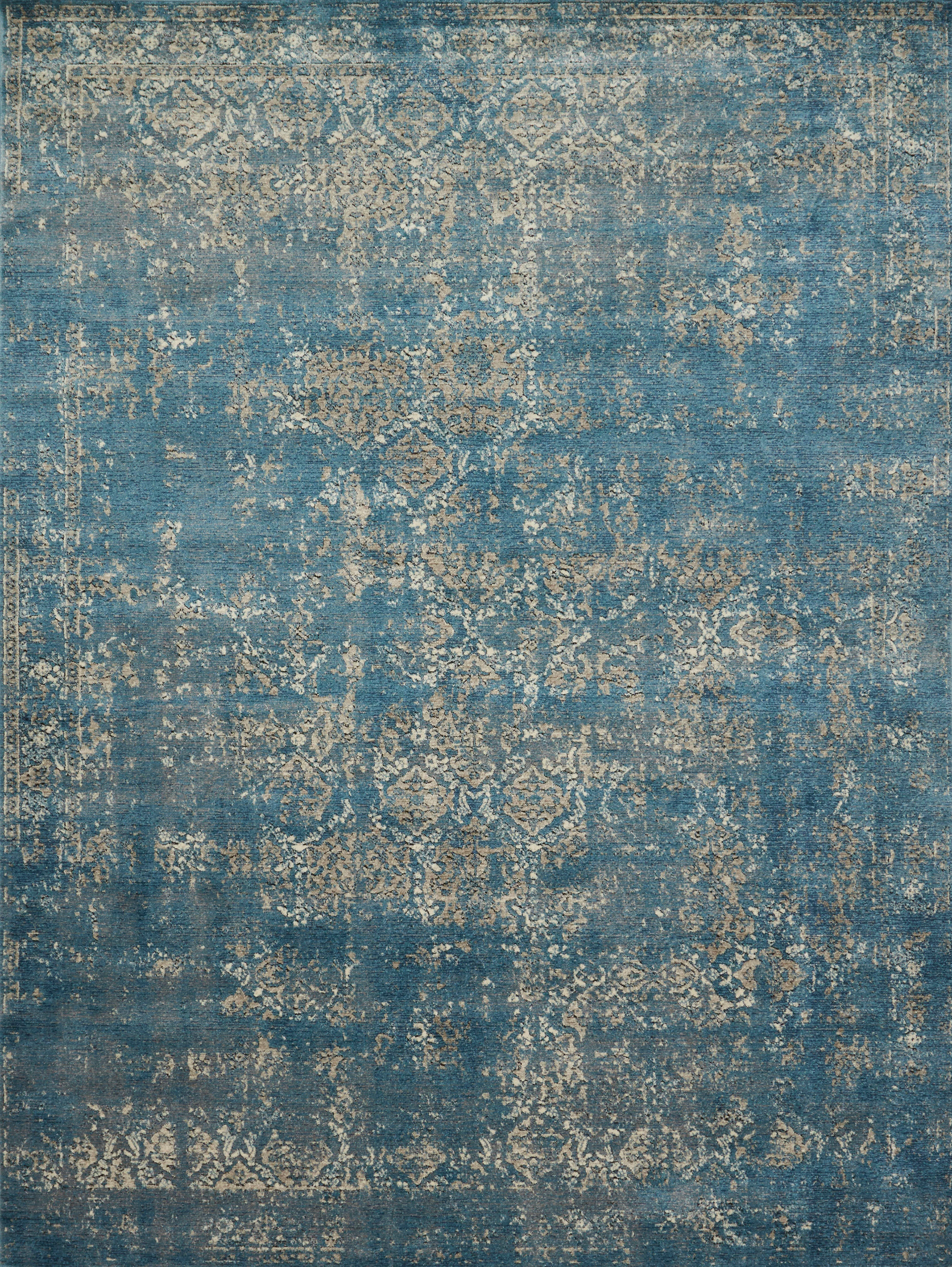 Millennium Blue / Taupe Rug - Image 1